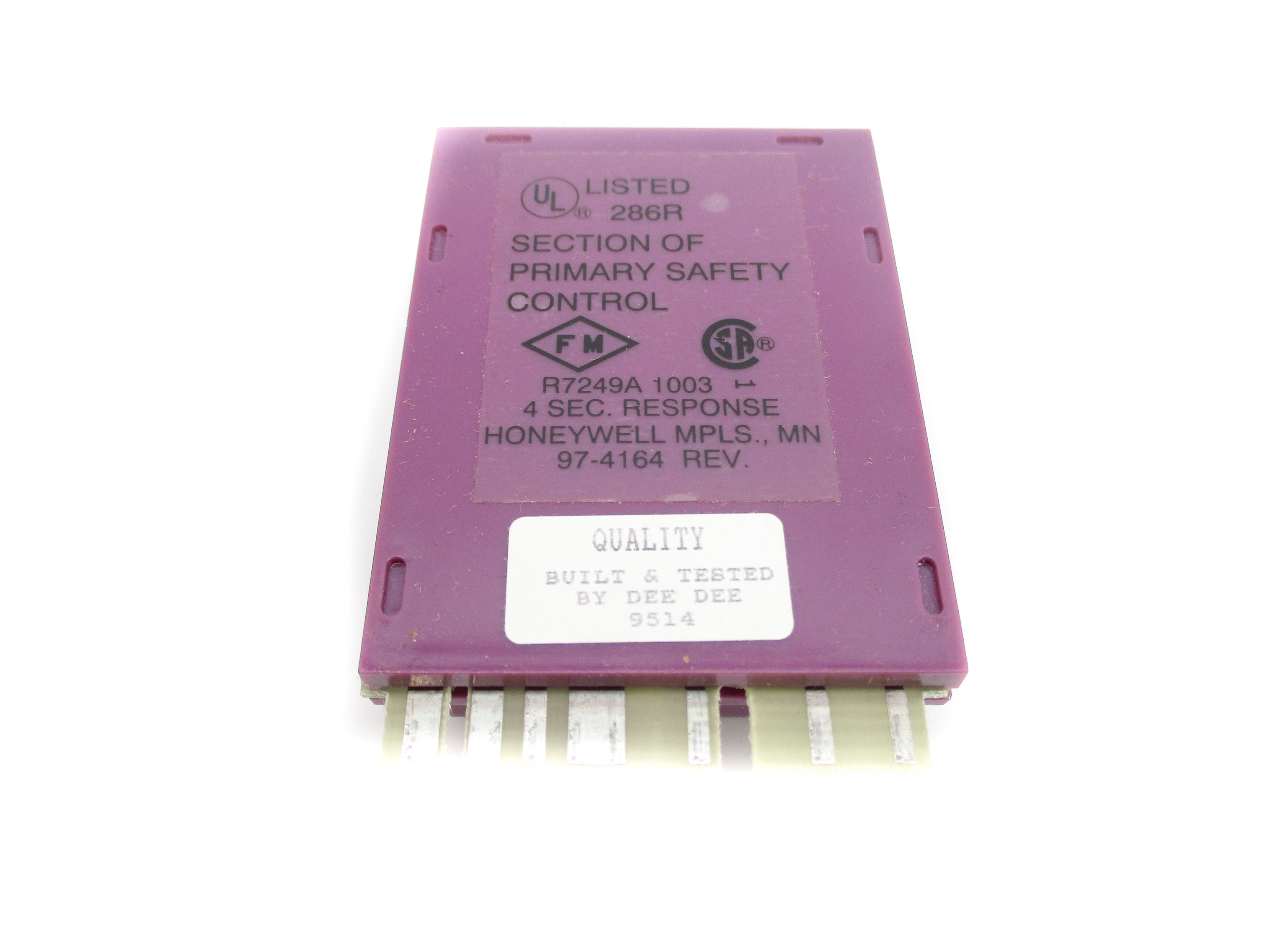 HONEYWELL R7249A1003 UNMP
