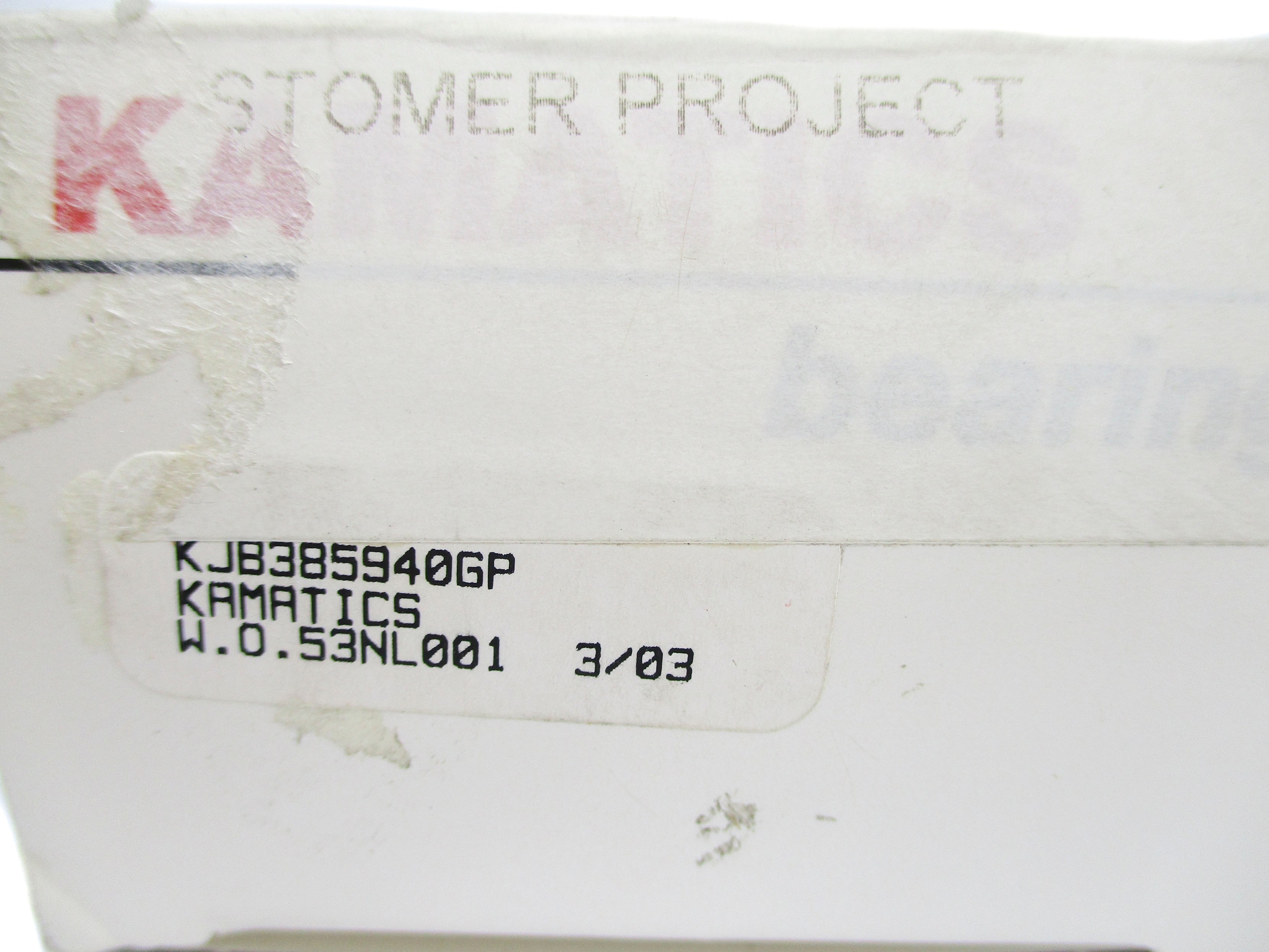 KAMATICS KJB385940GP NSMP