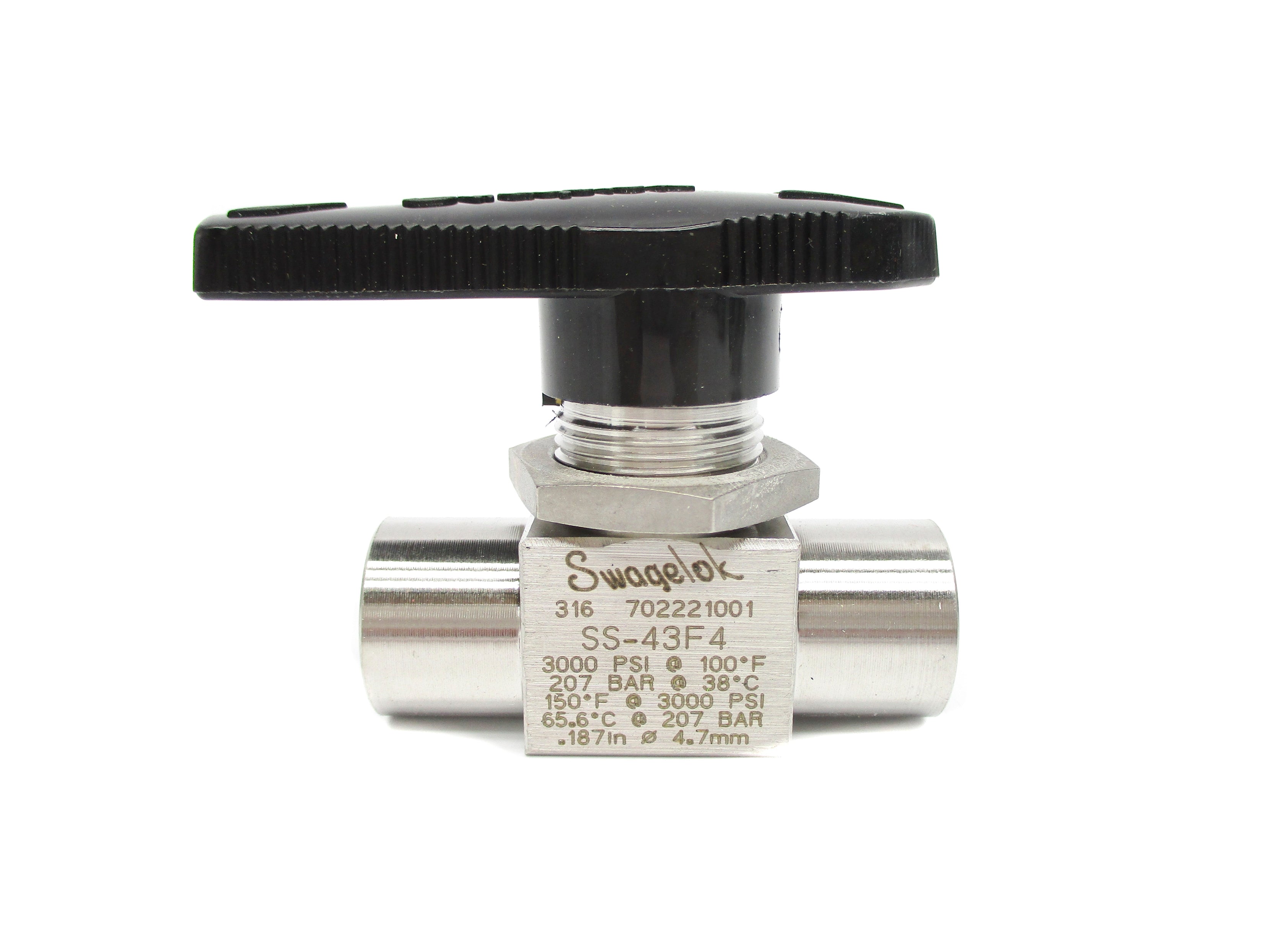 SWAGELOK SS-43F4 3000PSI NSNP