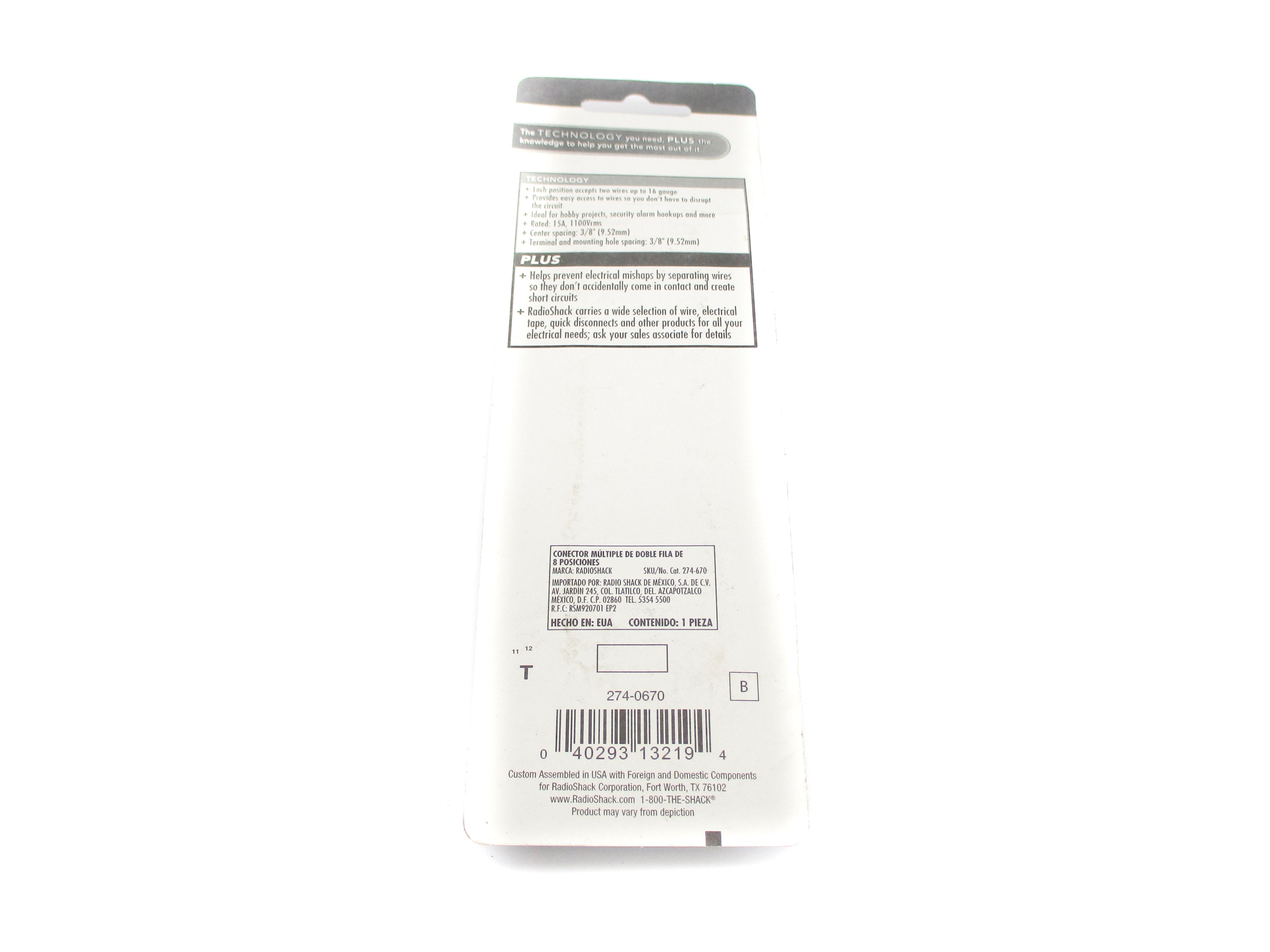 RADIO SHACK 274-670 NSMP