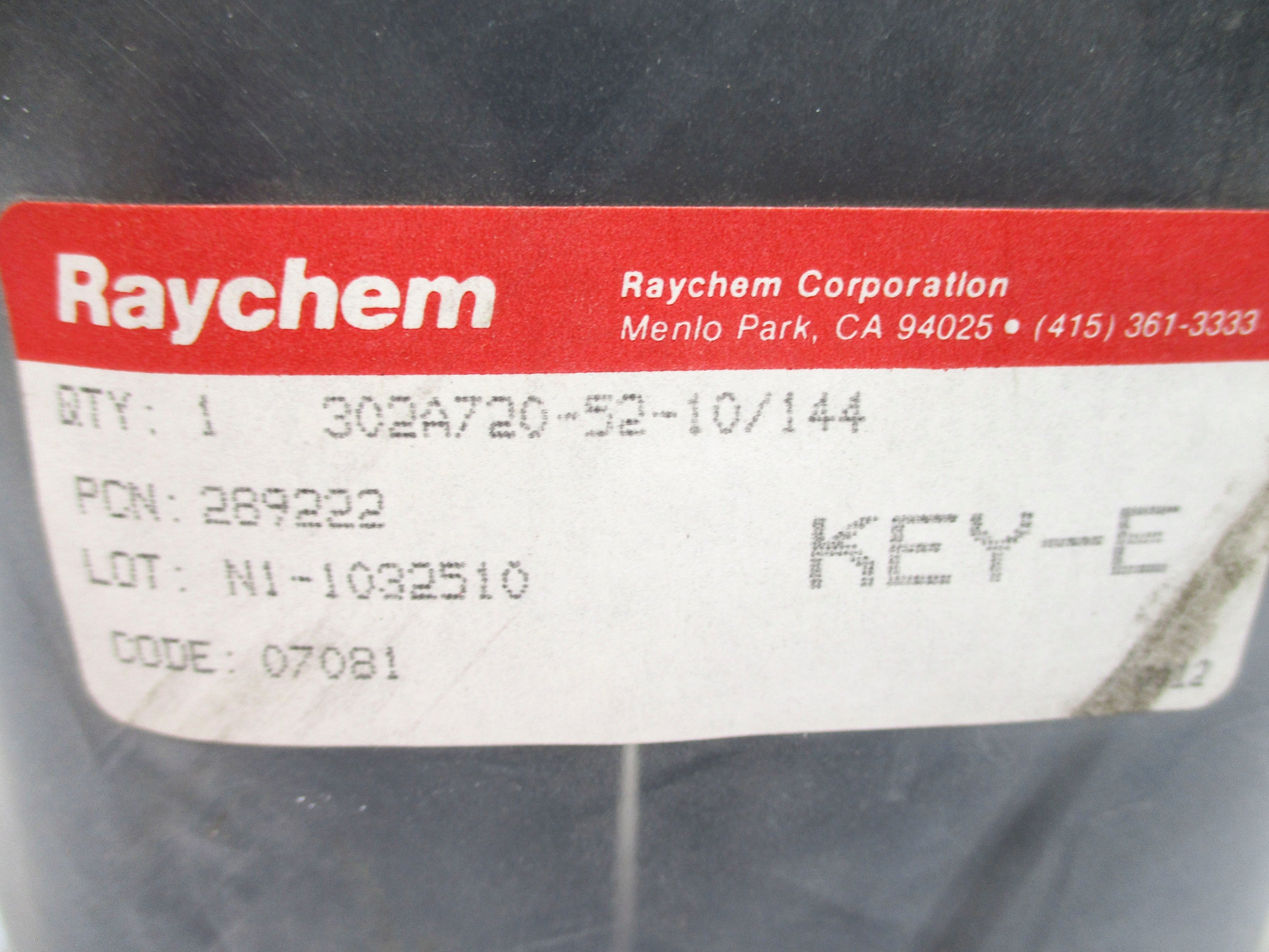 RAYCHEM 302A720-52-10/144 (PKG OF 2) NSMP