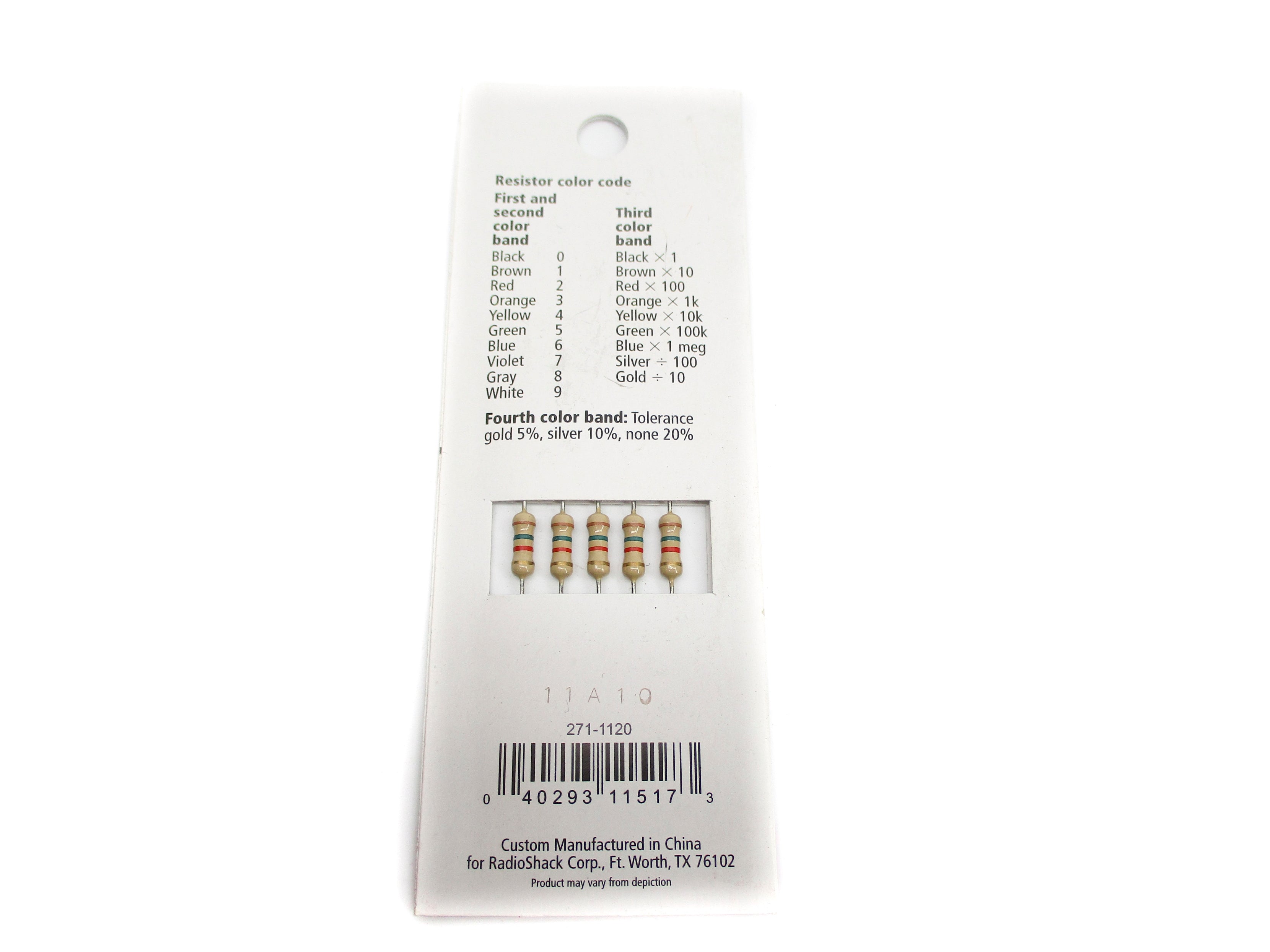 RADIO SHACK 271-1120 (PKG OF 5) NSMP