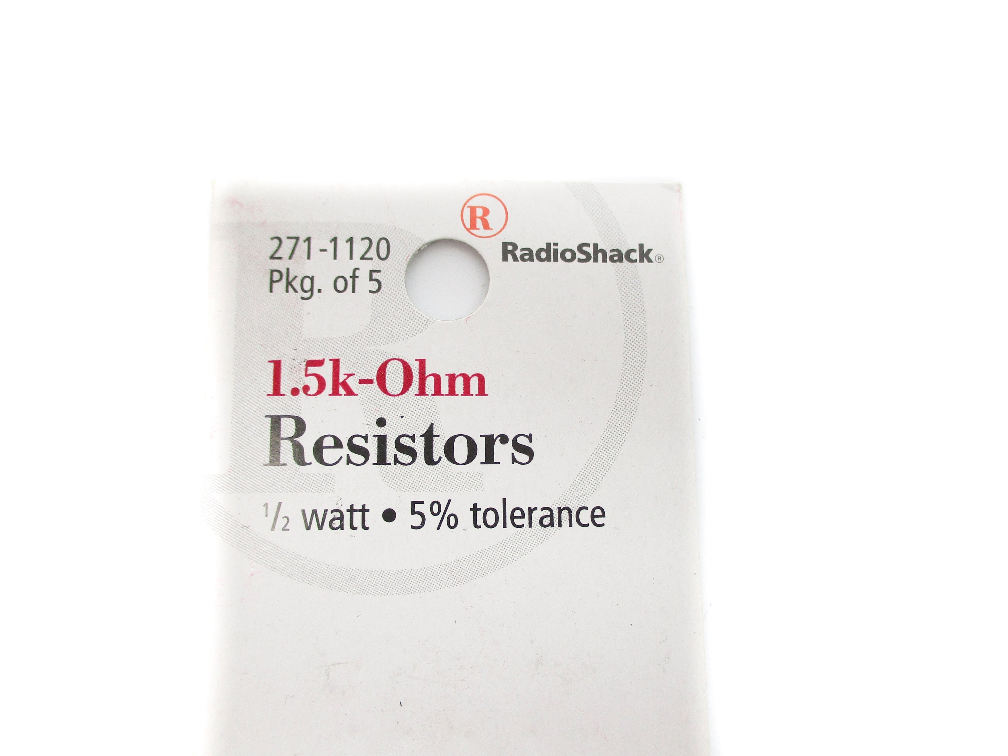 RADIO SHACK 271-1120 (PKG OF 5) NSMP