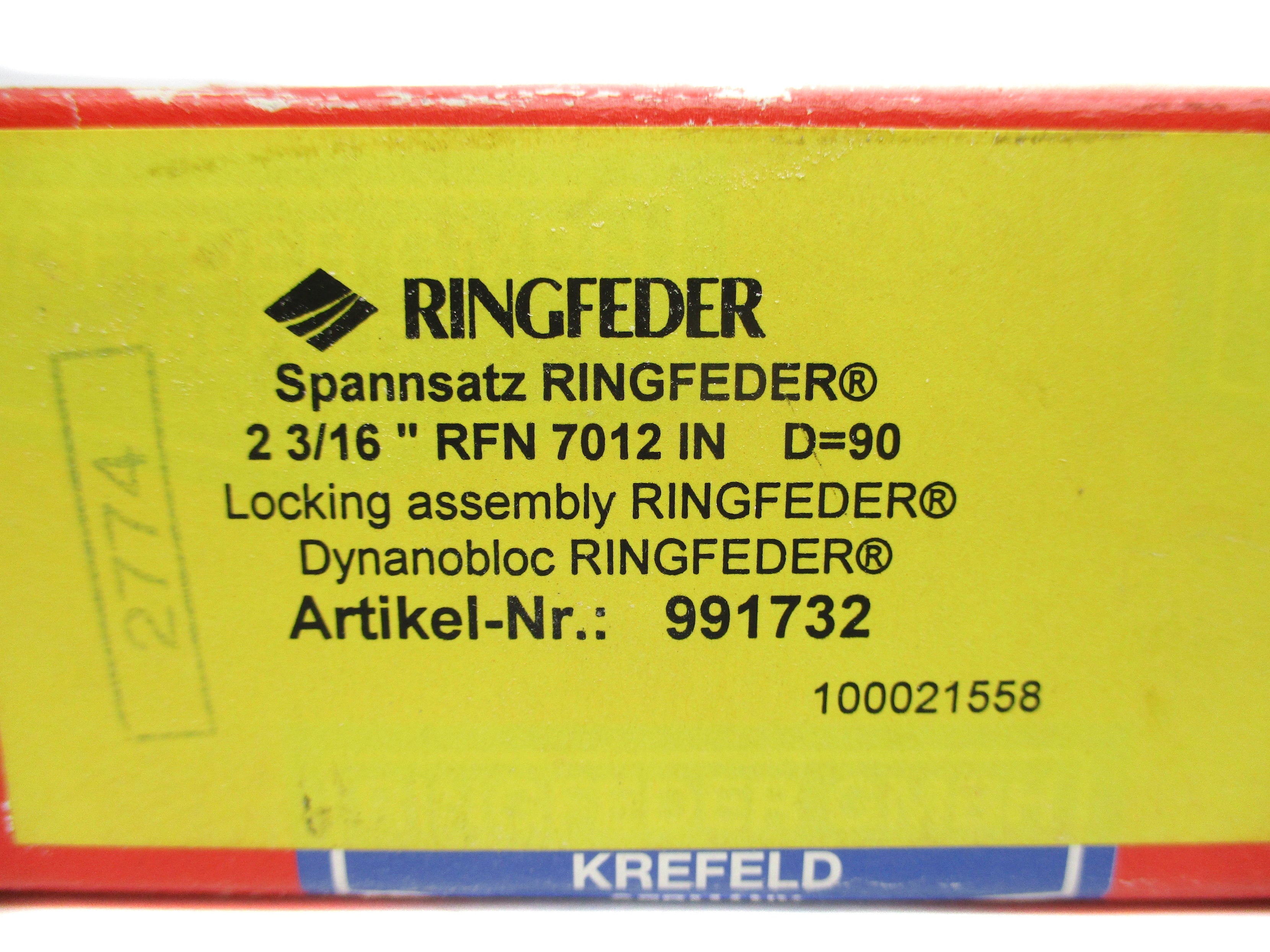 RINGFEDER RFN7012 NSMP