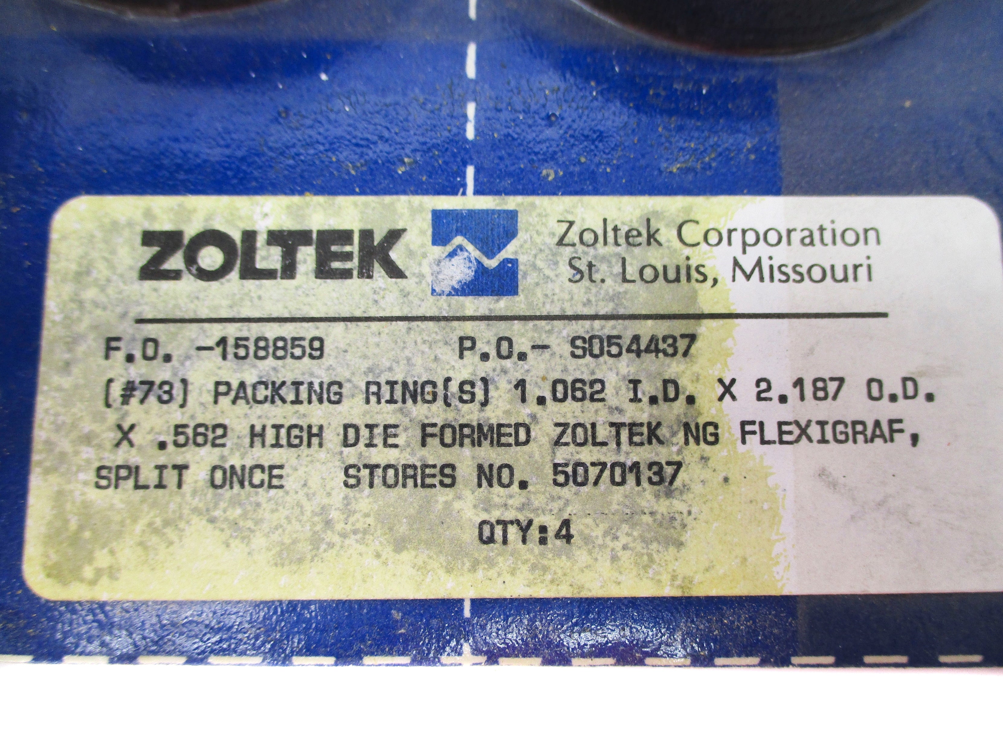 ZOLTEK 5070137 (PKG OF 4) NSMP