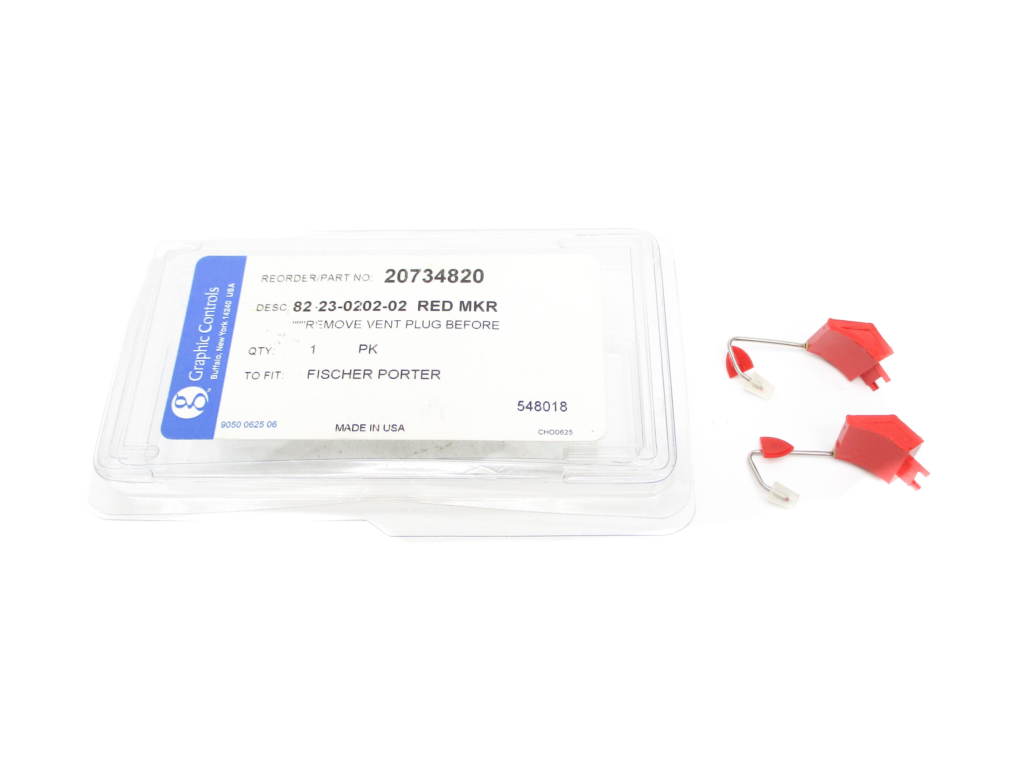 GRAPHIC CONTROLS 82-23-0202-02 (PKG OF 2) NSMP