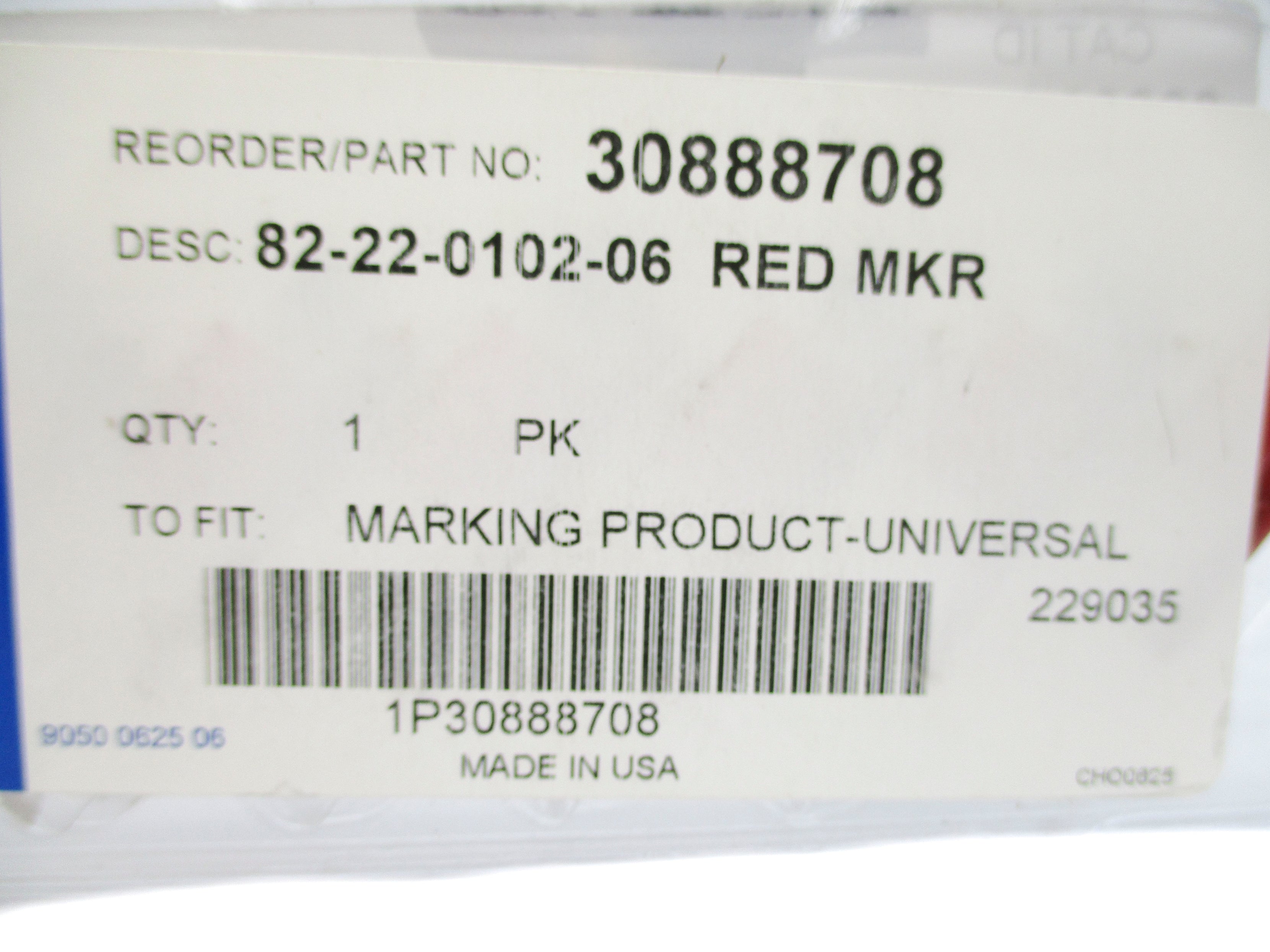 GRAPHIC CONTROLS 82-22-0102-06 (PKG OF 6) NSMP