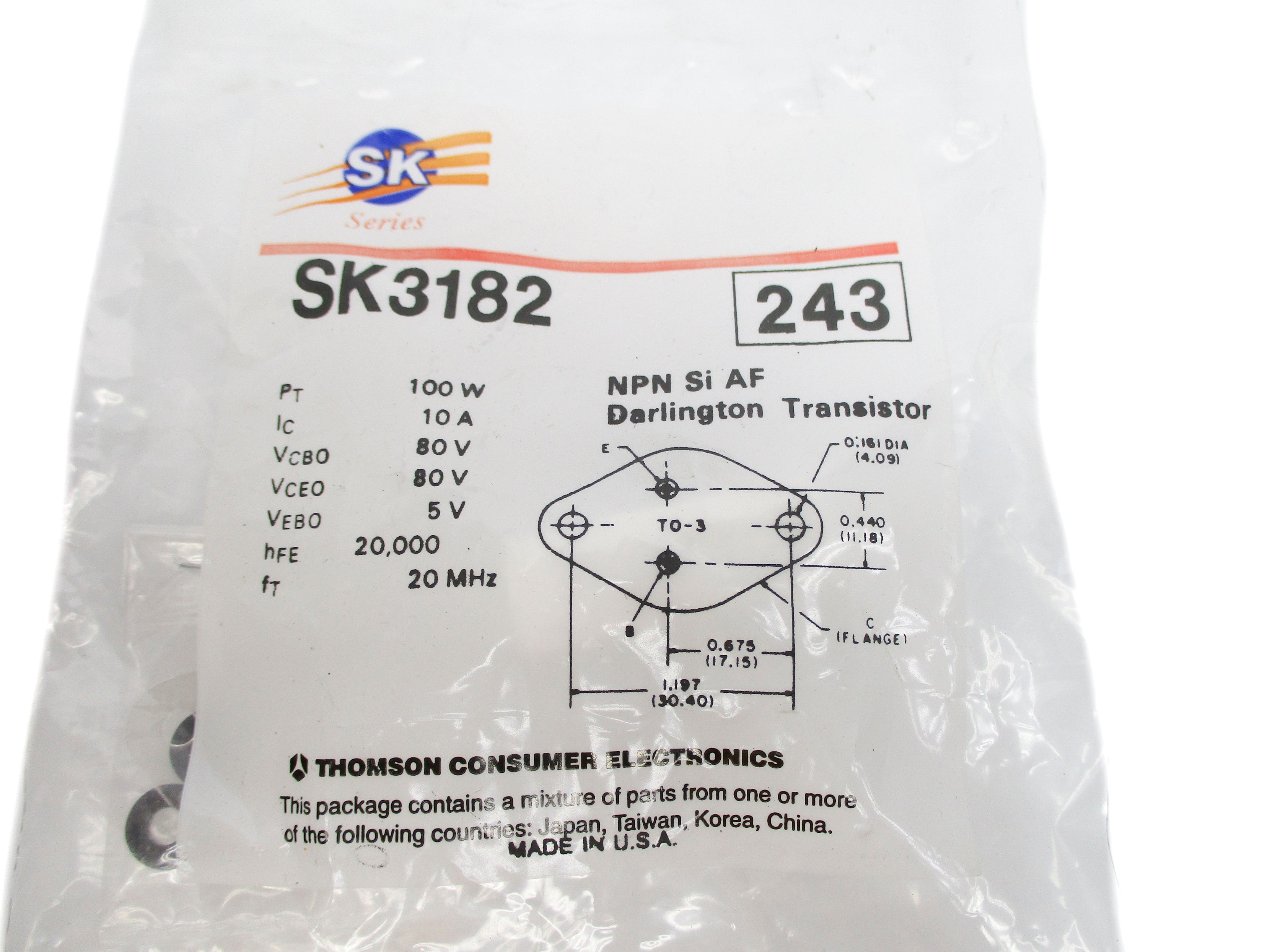 SK SERIES SK3182 NSMP