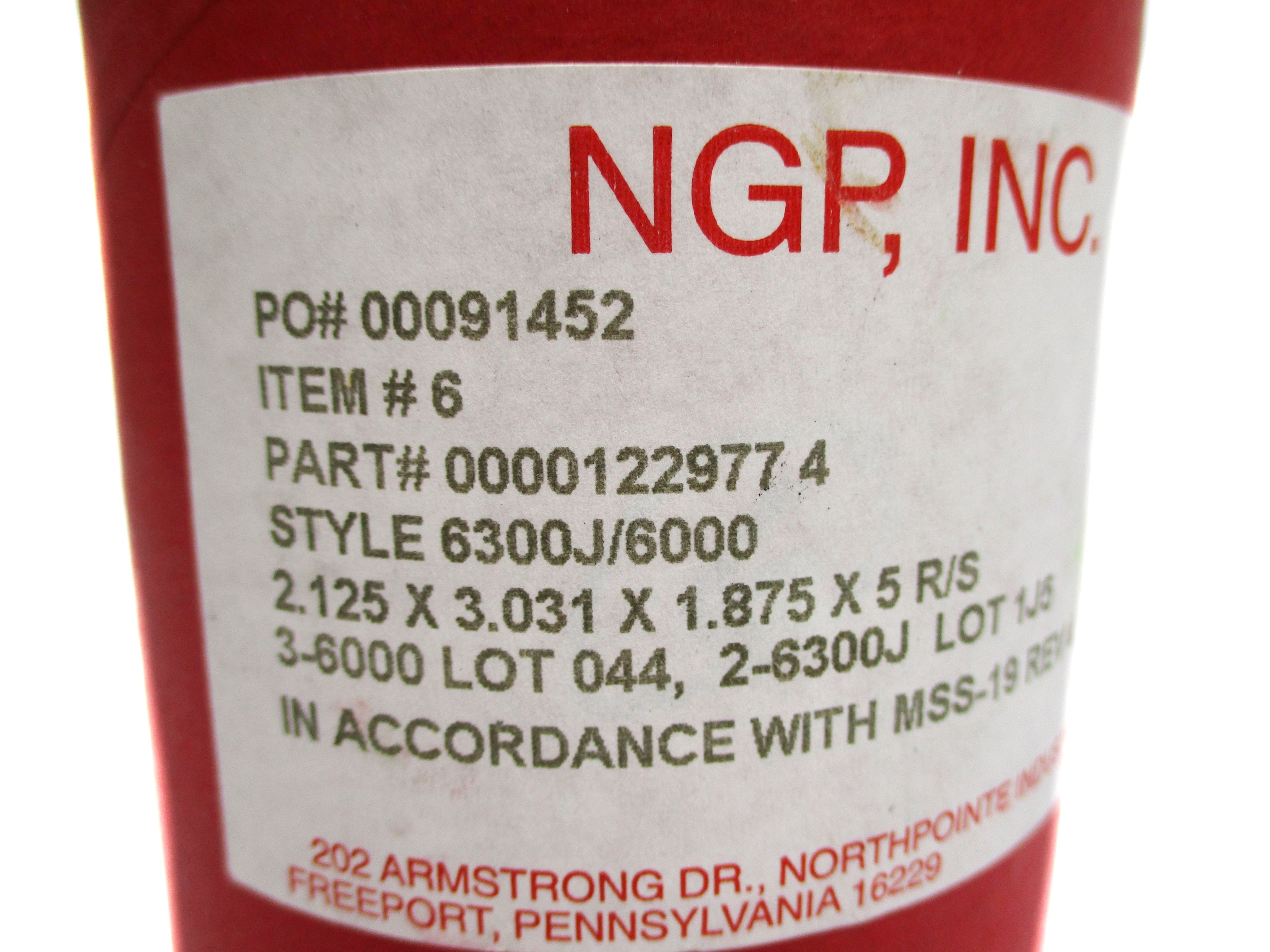 NGP 00001229774 (PKG OF 5) NSMP