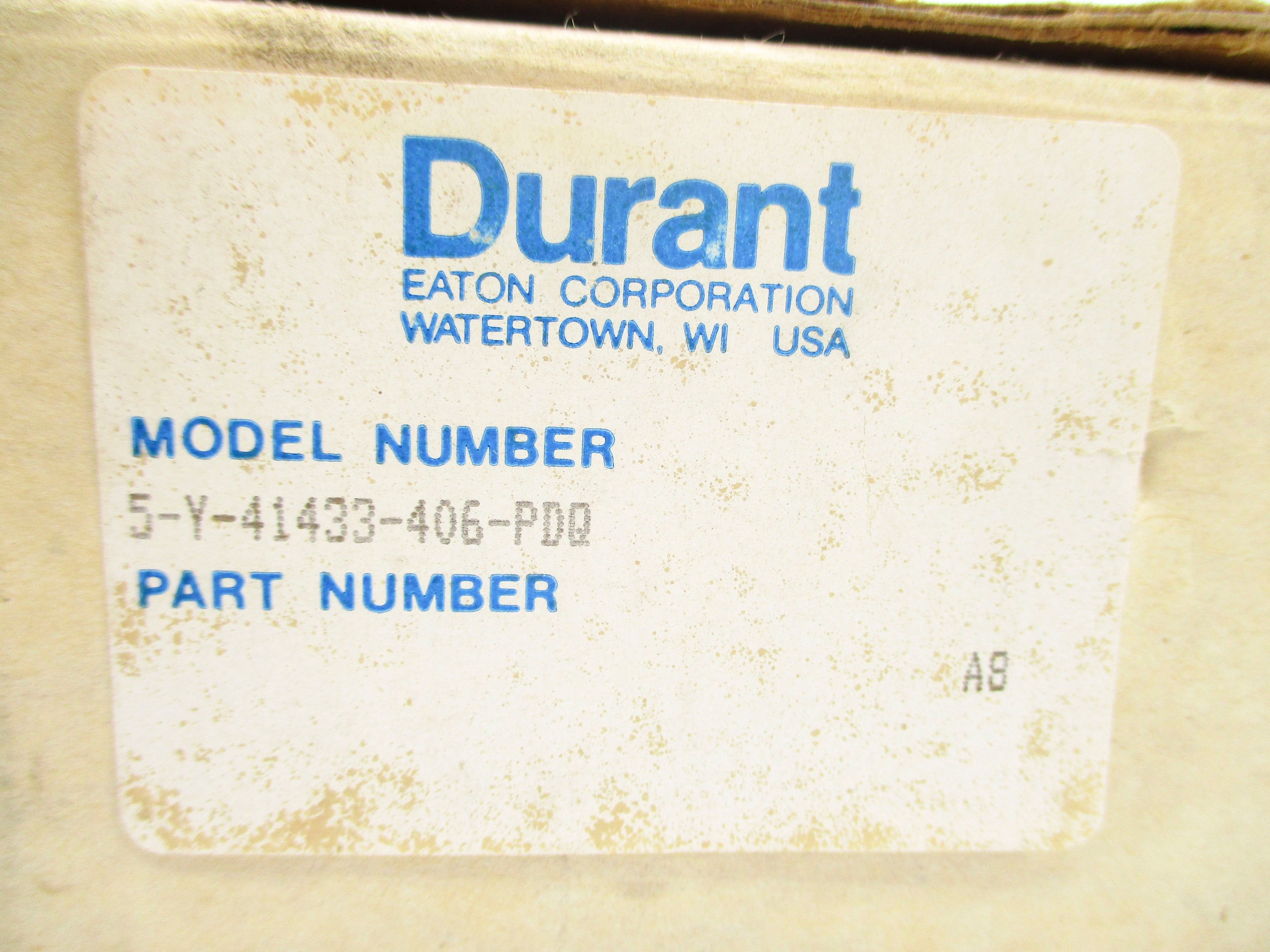 DURANT 5-Y-41433-406-PD-QU 120VAC NSMP