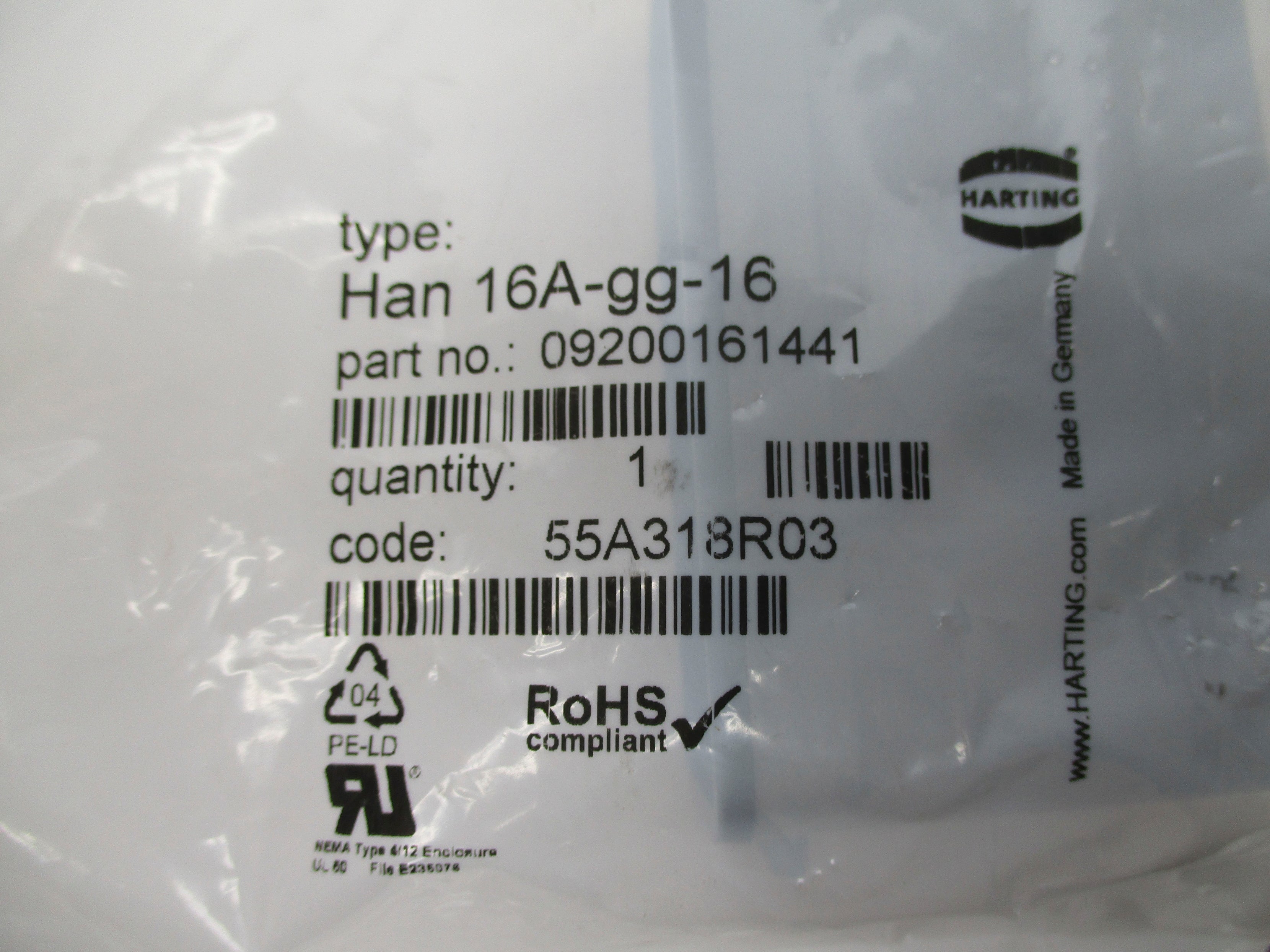 HARTING 09200161441 NSMP