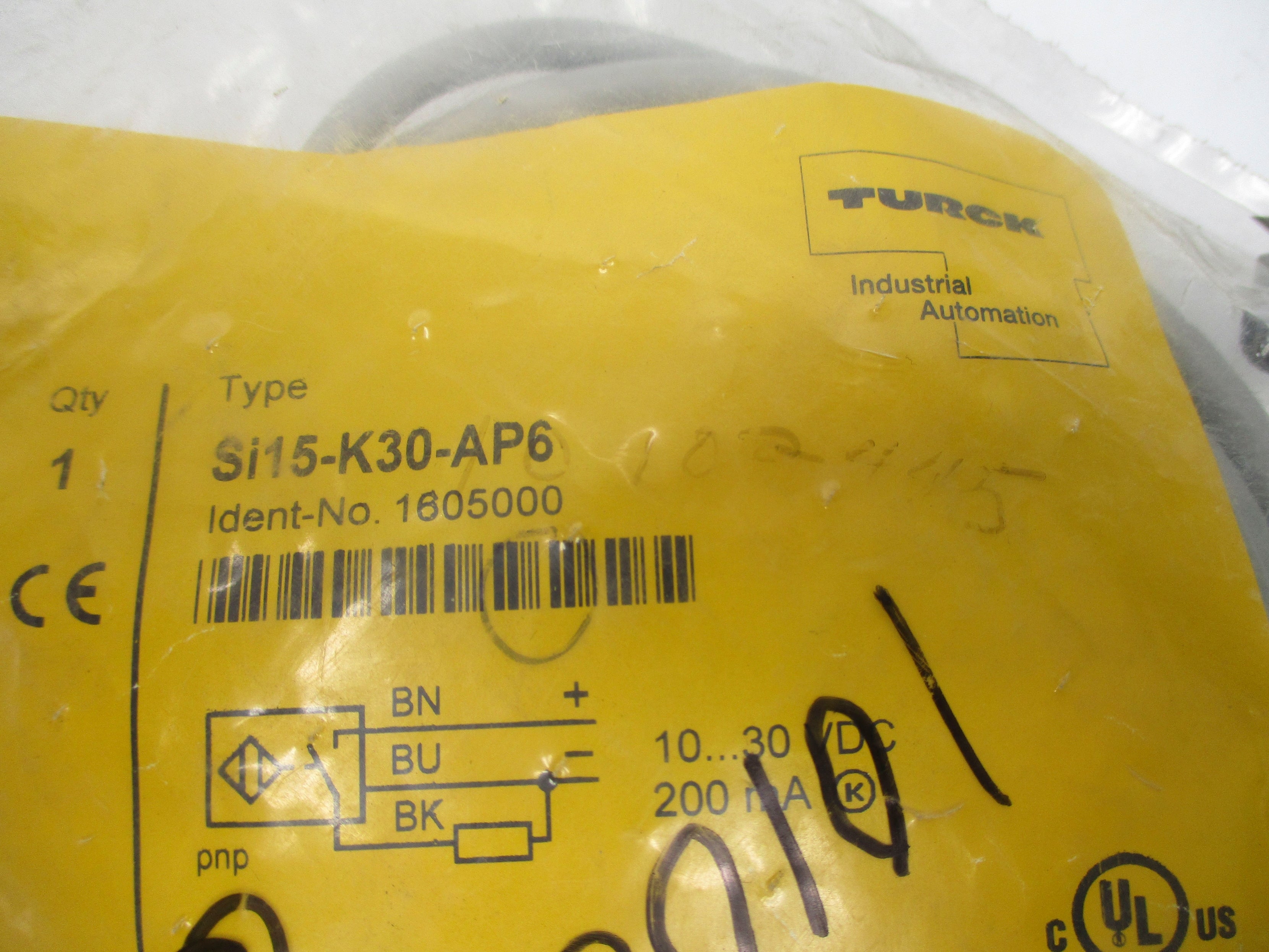 TURCK SI15-K30-AP6 1605000 10-30VDC NSMP