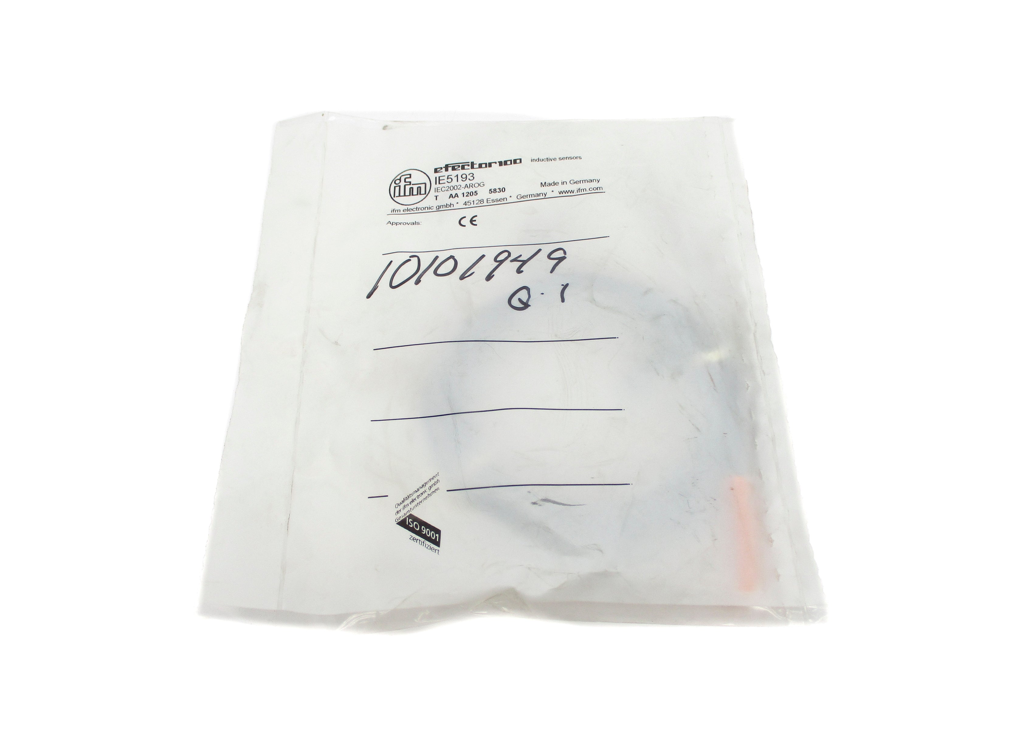 IFM EFECTOR IE5193 IEC2002-AROG NSMP
