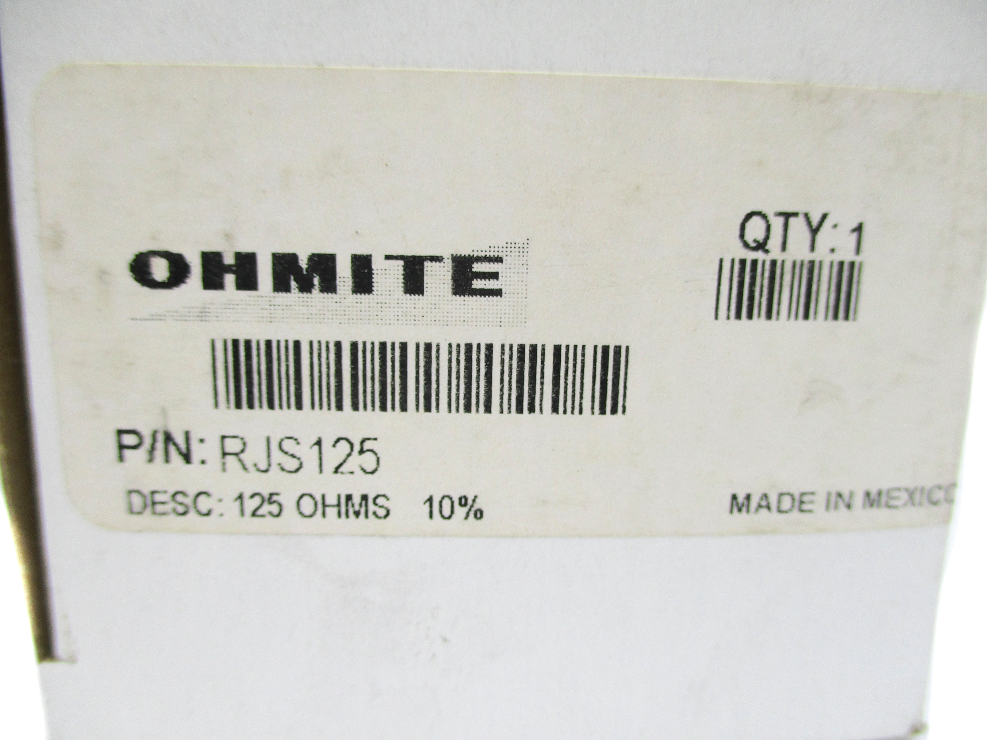 OHMITE RJS125 NSMP