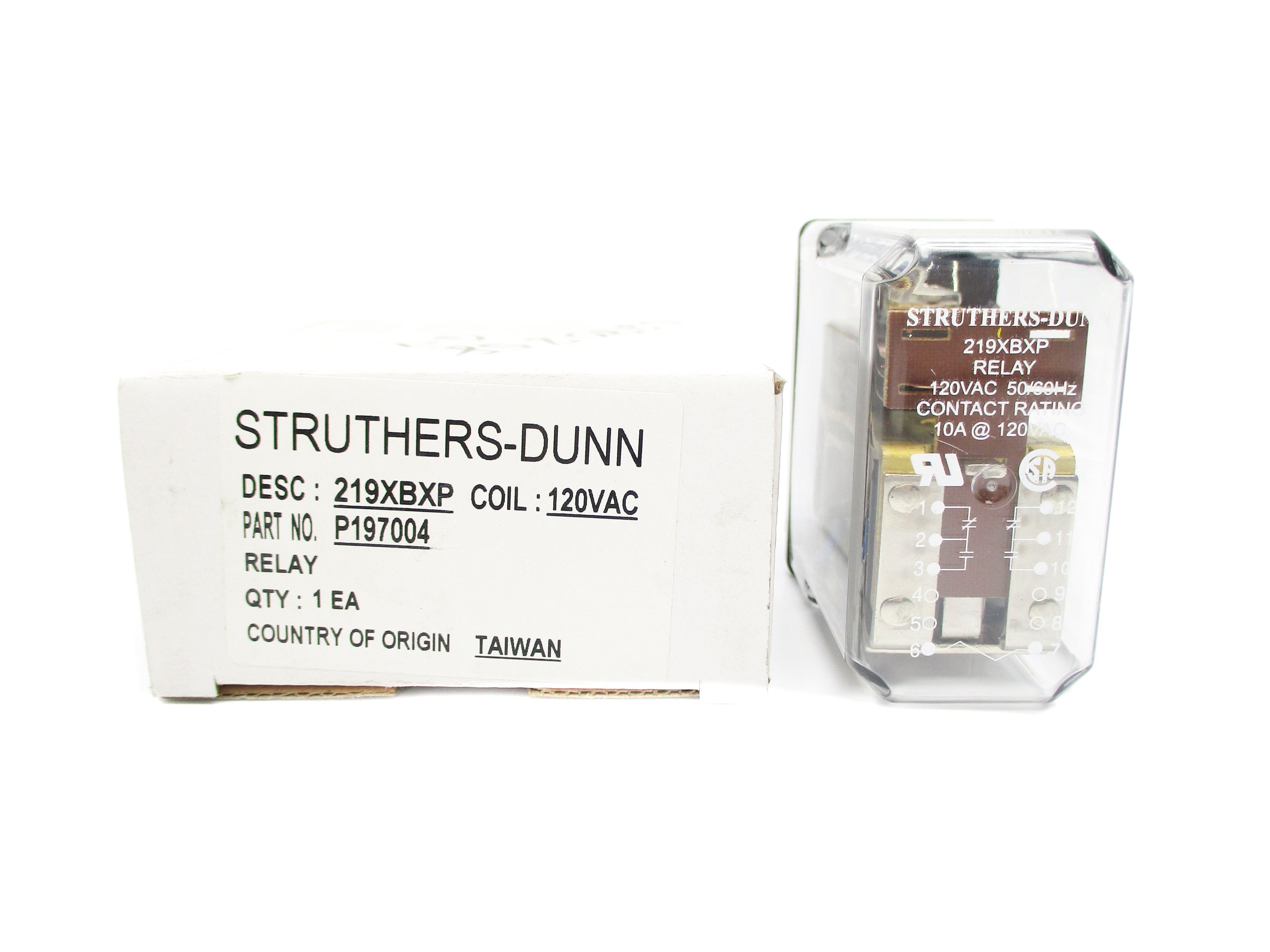 STRUTHERS-DUNN 219XBXP 120VAC 10A NSMP