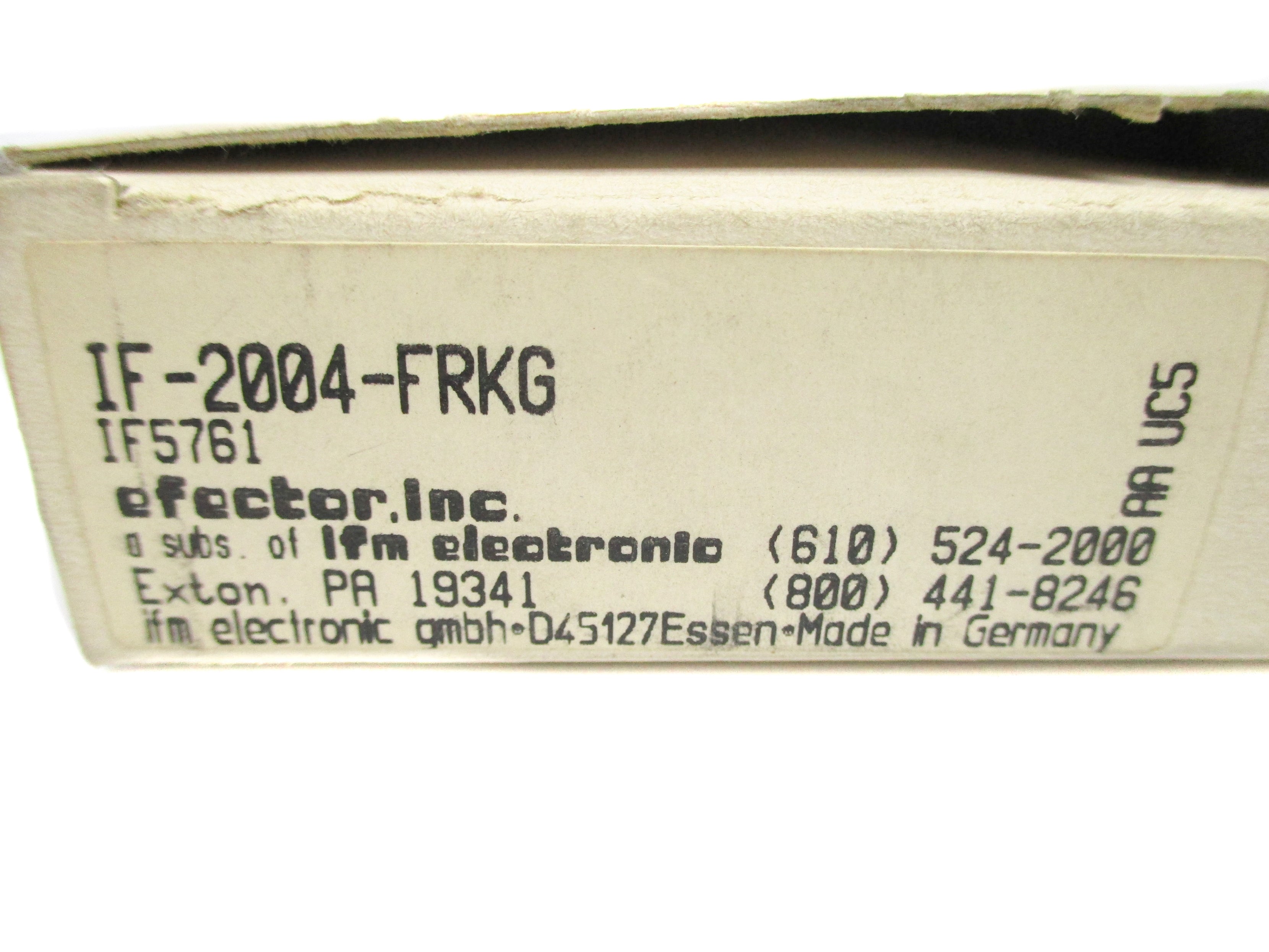 IFM EFECTOR IF5761 IF-2004-FRKG NSMP