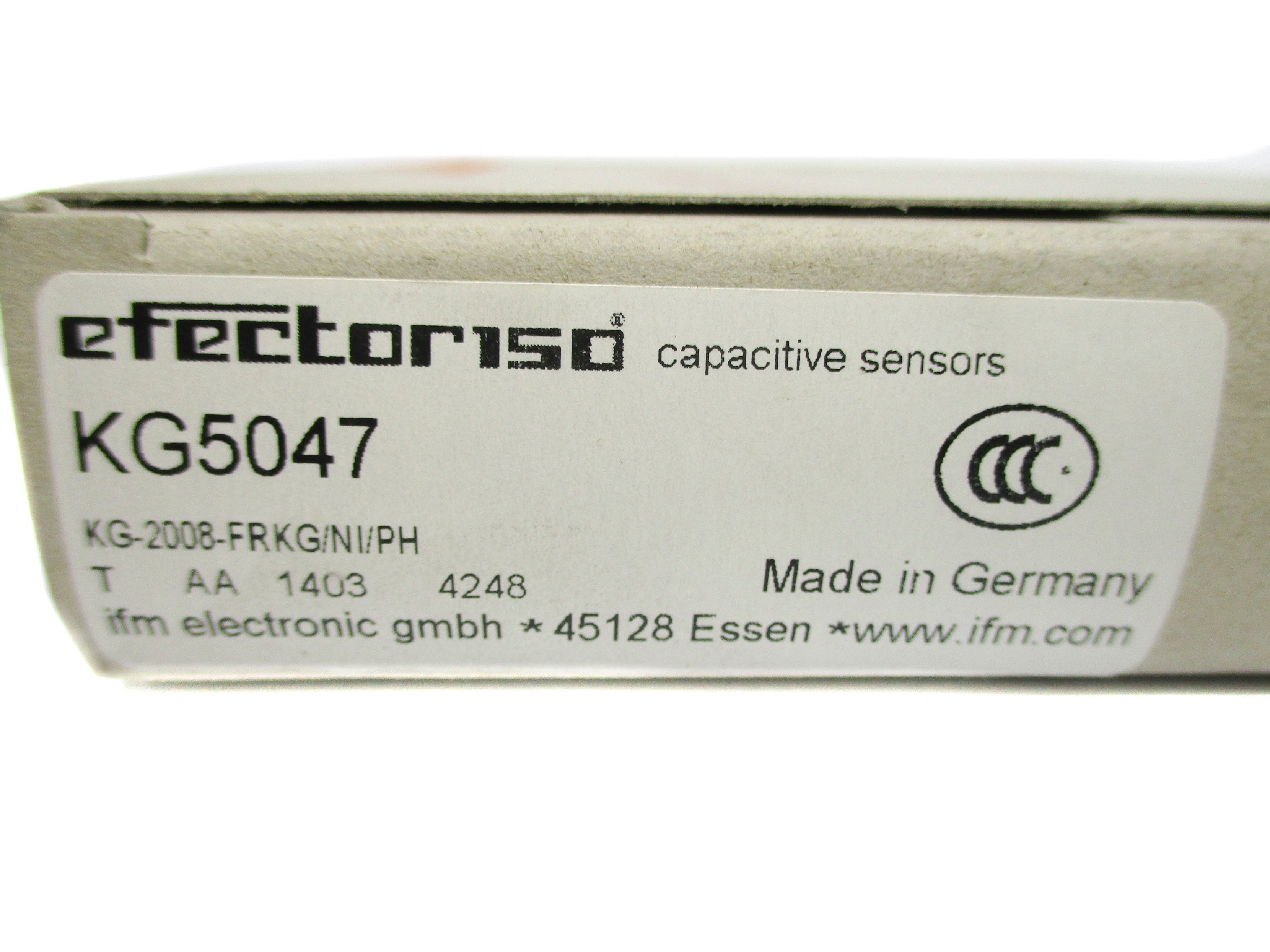 IFM EFECTOR KG5047 KG-2008-FRKG/NI/PH NSMP