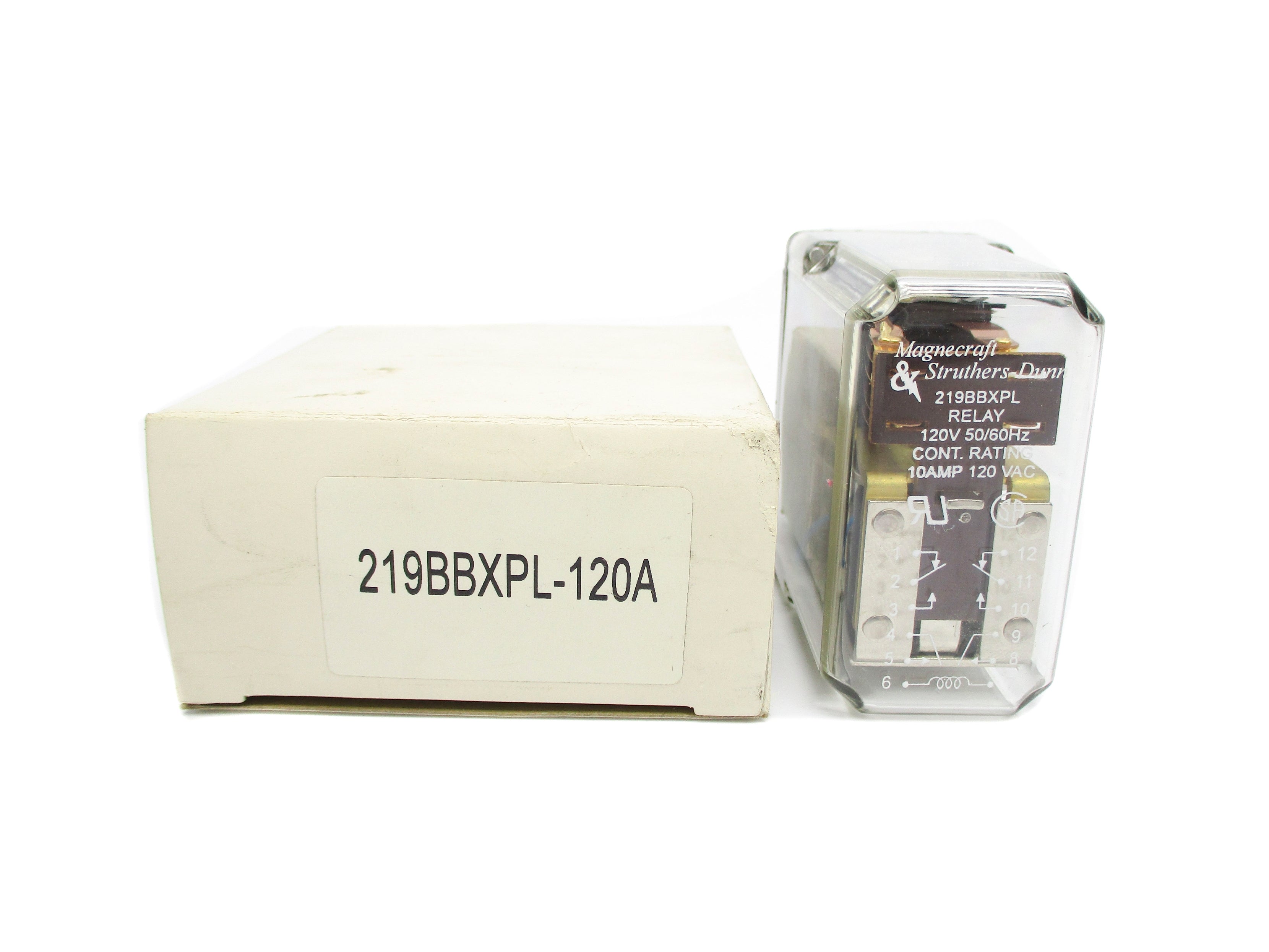 STRUTHERS-DUNN 219BBXPL 120VAC 10A NSMP