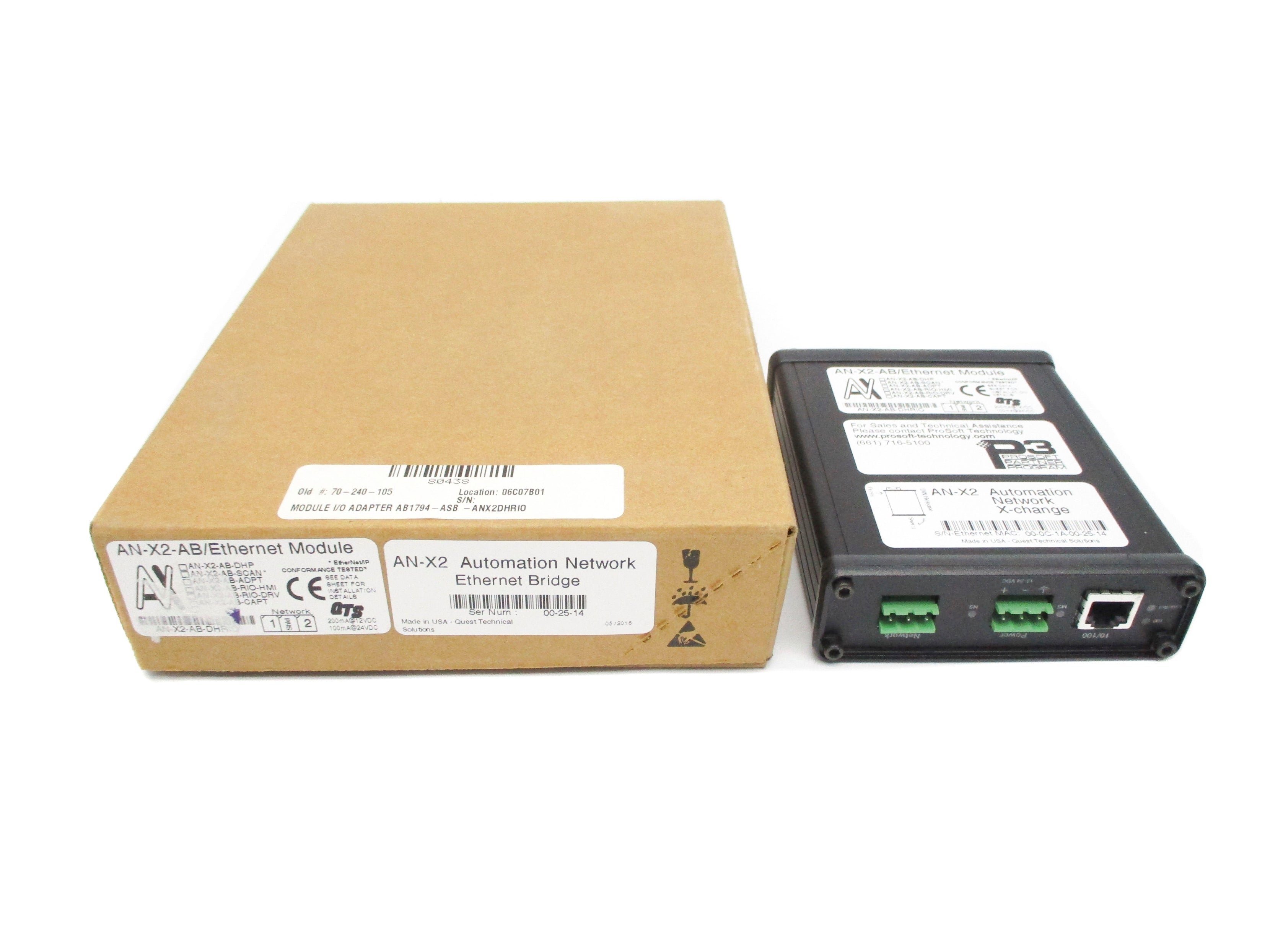 AUTOMATION NETWORK AN-X2-AB-DHRIO NSMP