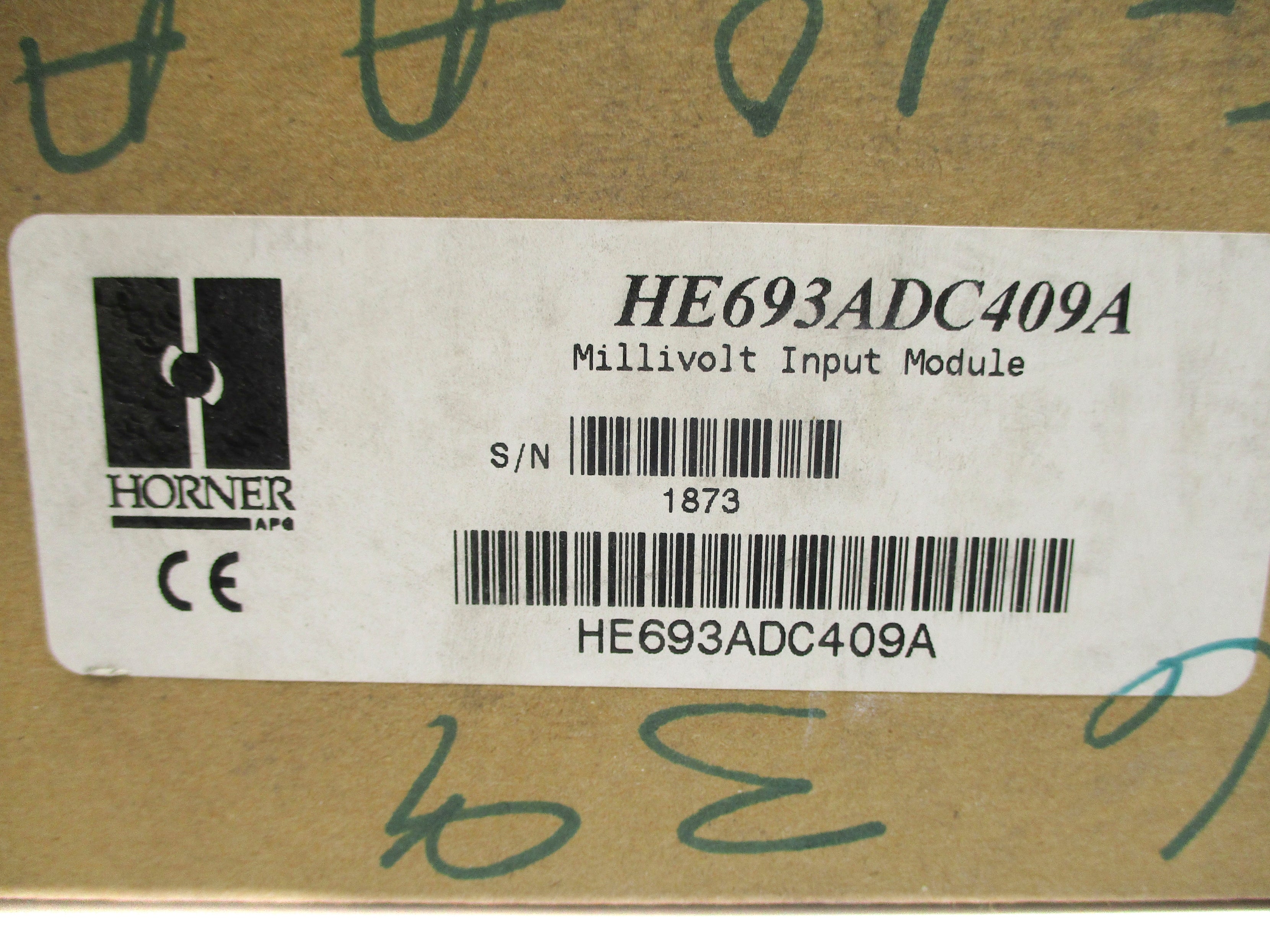 HORNER ELECTRIC HE693ADC409A NSMP
