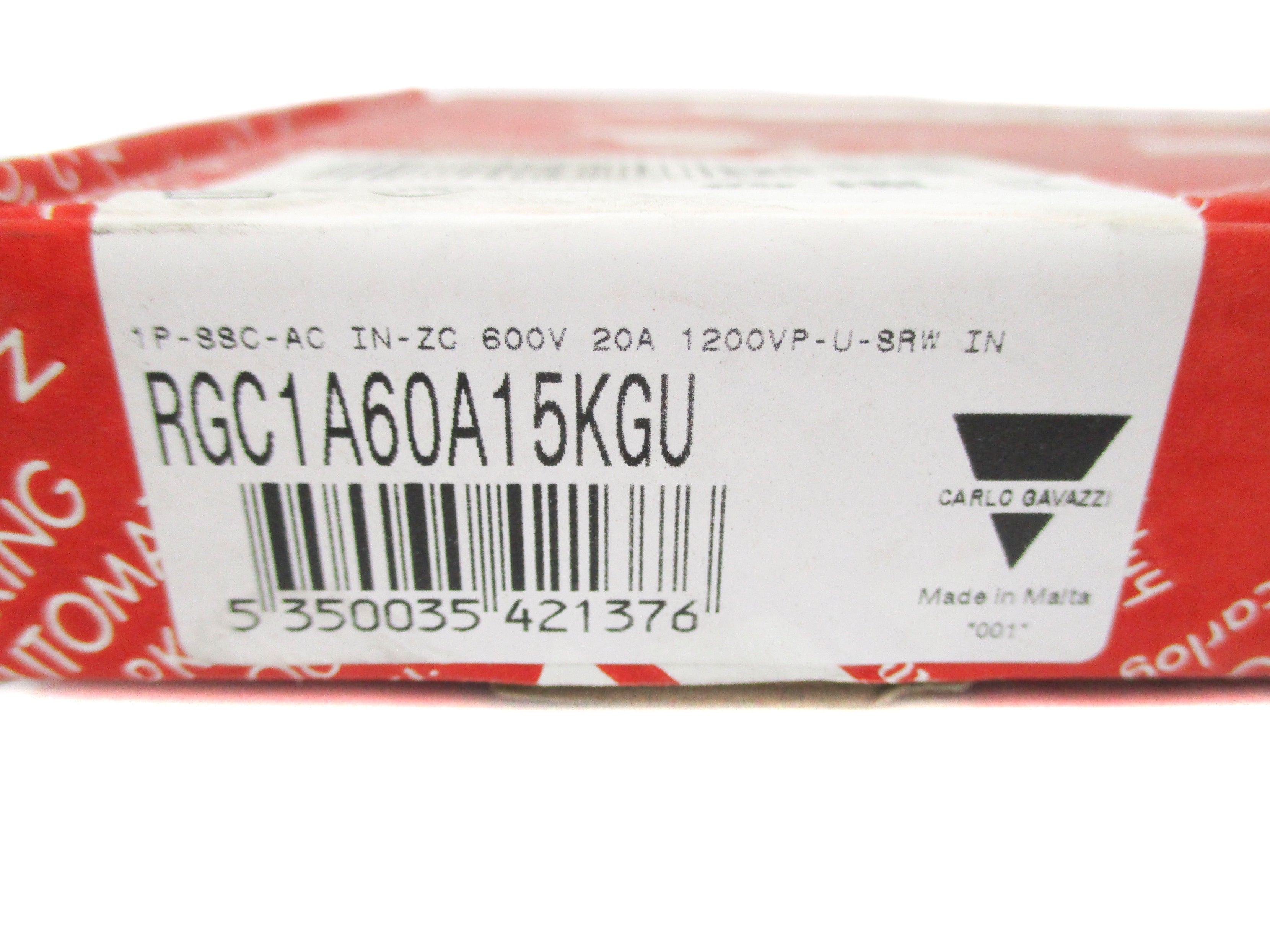 CARLO GAVAZZI RGC1A60A15KGU 600V NSFS