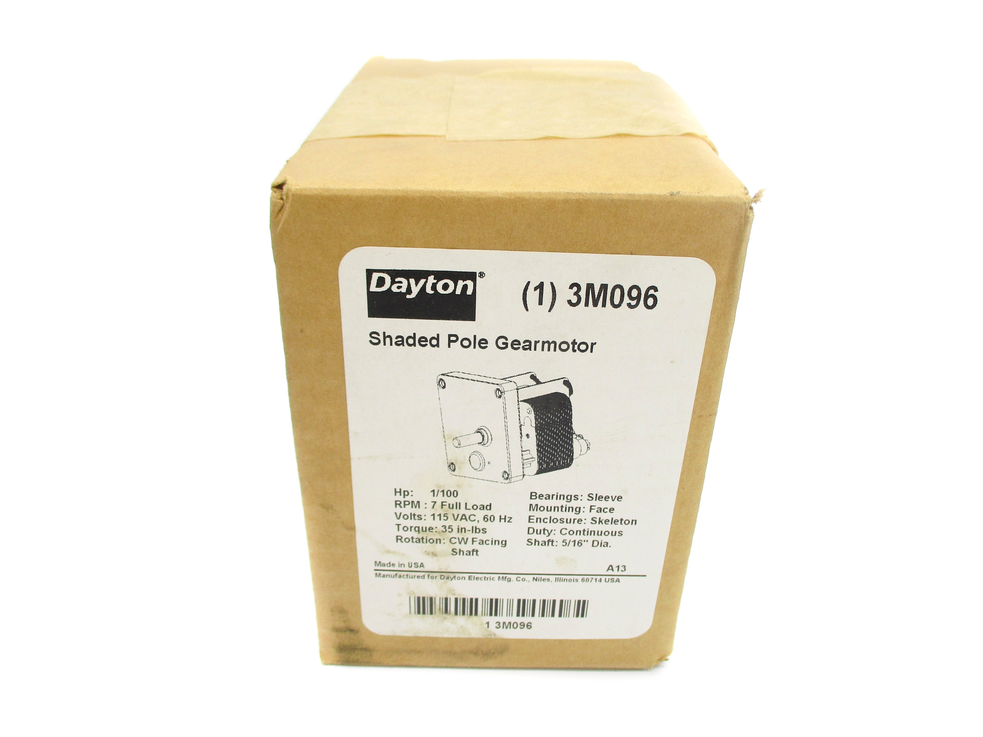 DAYTON 3M096 NSFS