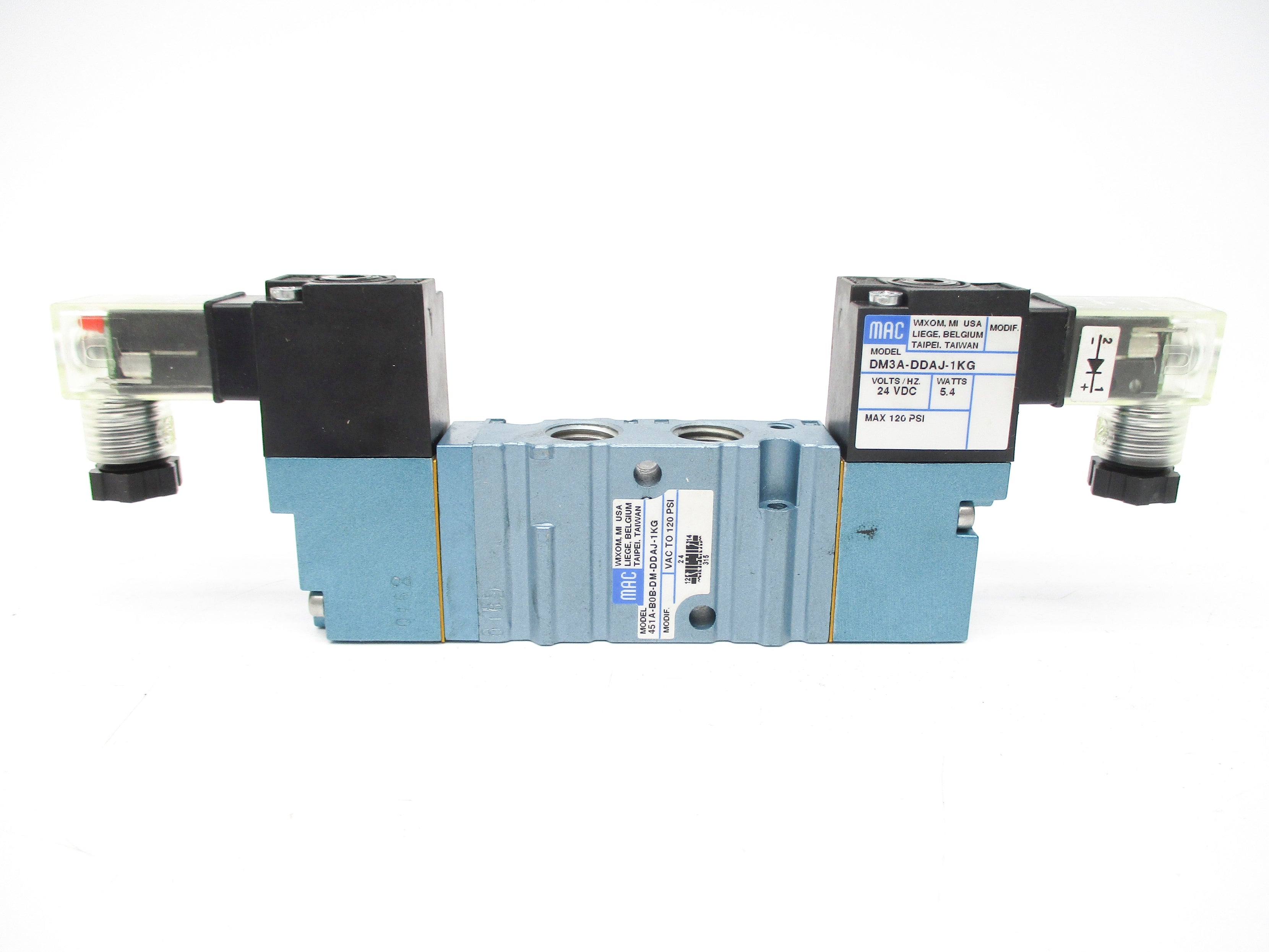 MAC 451A-BOB-DM-DDAJ-1KG 24VDC 120PSI NSMP