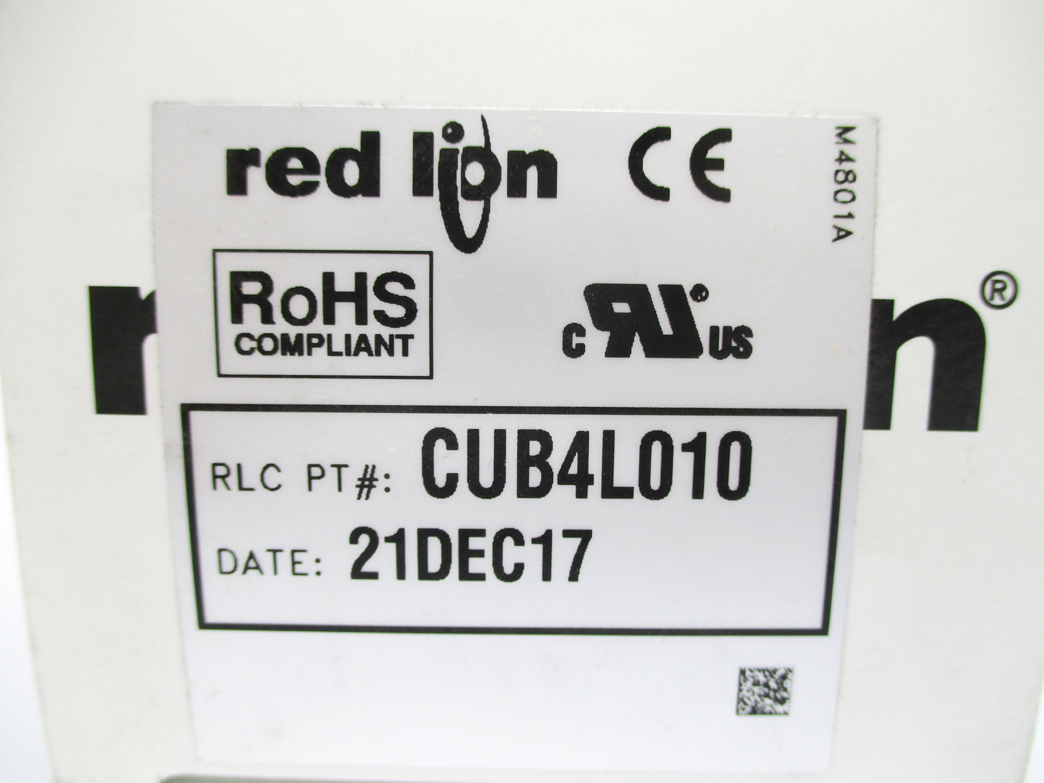 RED LION CONTROLS CUB4L010 NSMP
