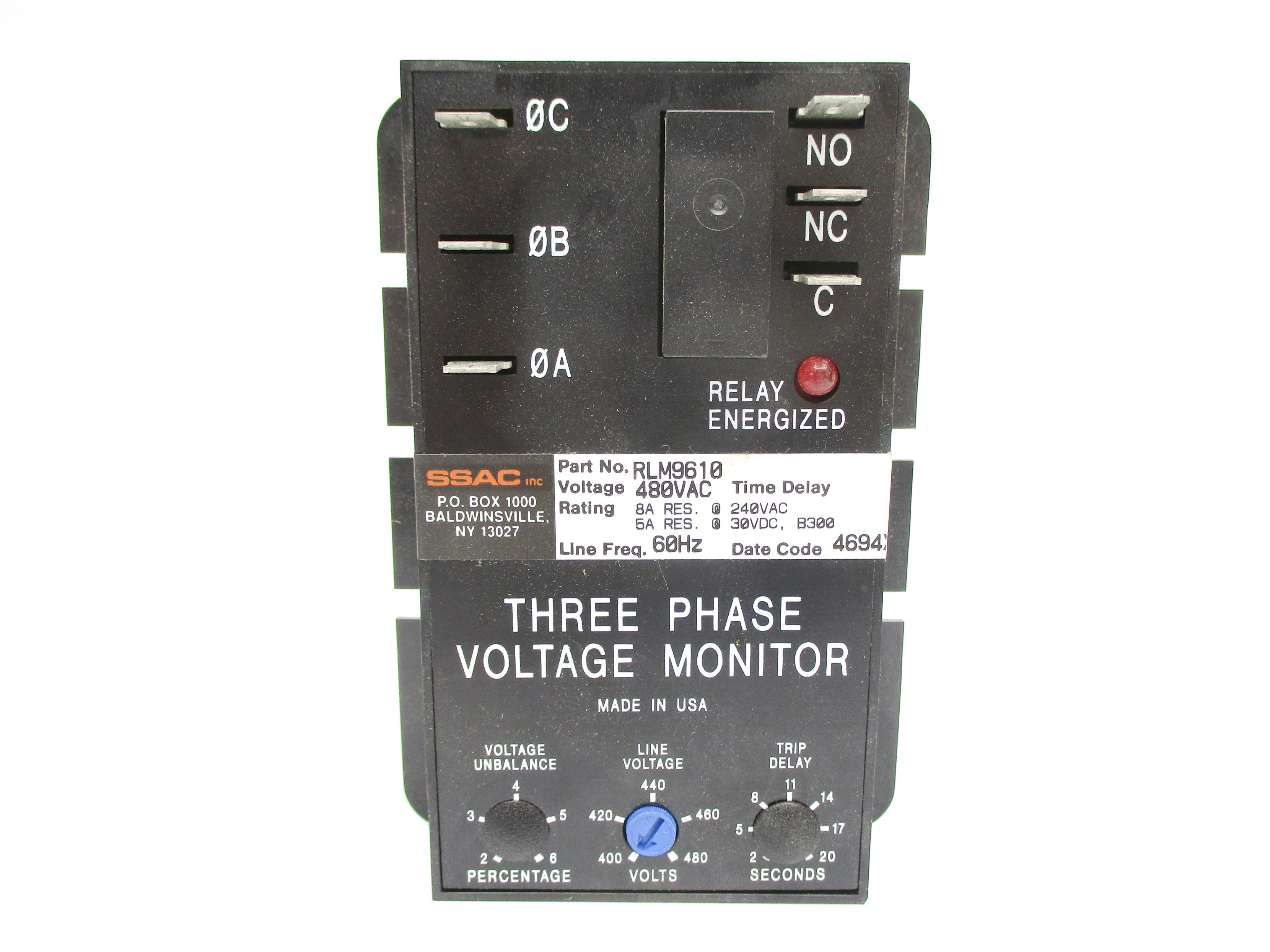 SSAC RLM9610 NSMP