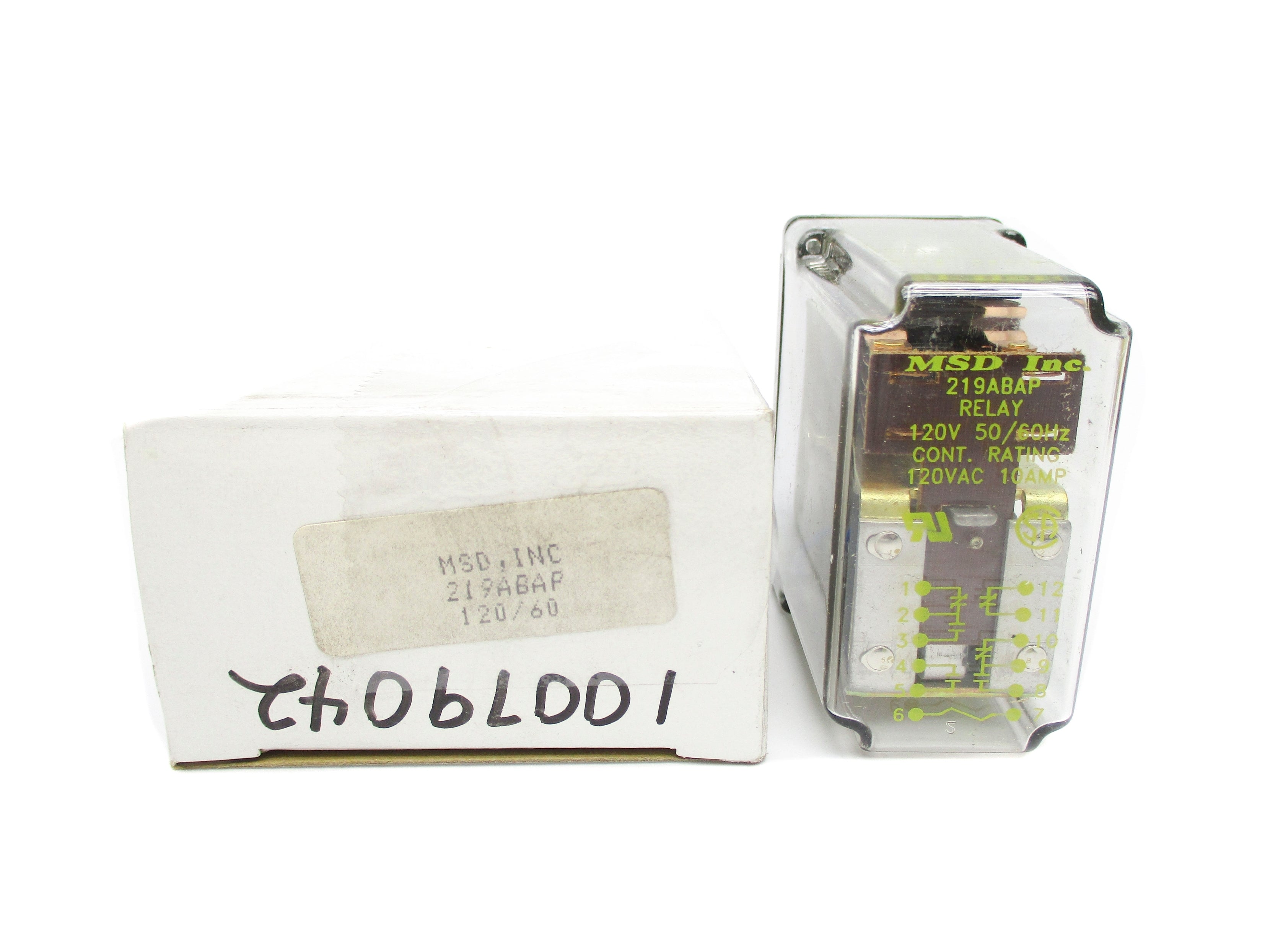 MSD 219ABAP 120VAC 10A NSMP