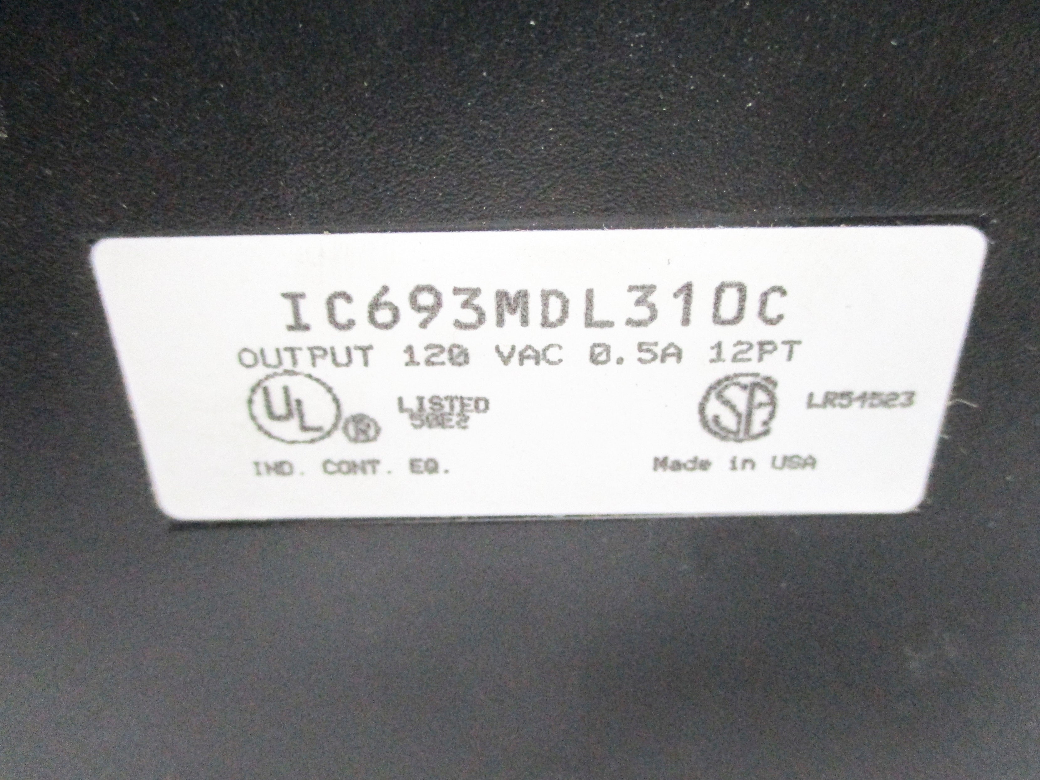 GE FANUC IC693MDL310C 120VAC NSNP