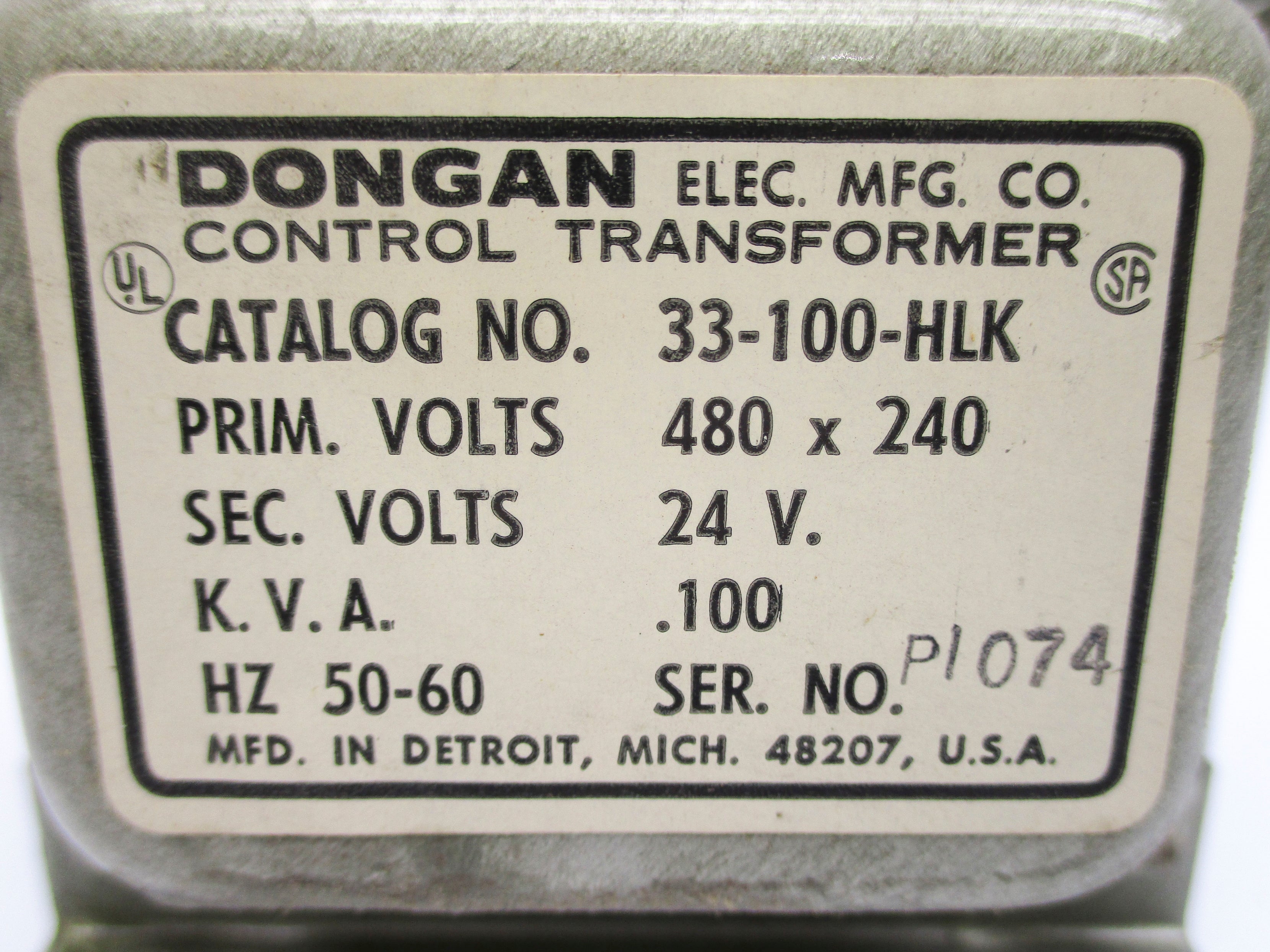 DONGAN 33-100-HLK NSNP