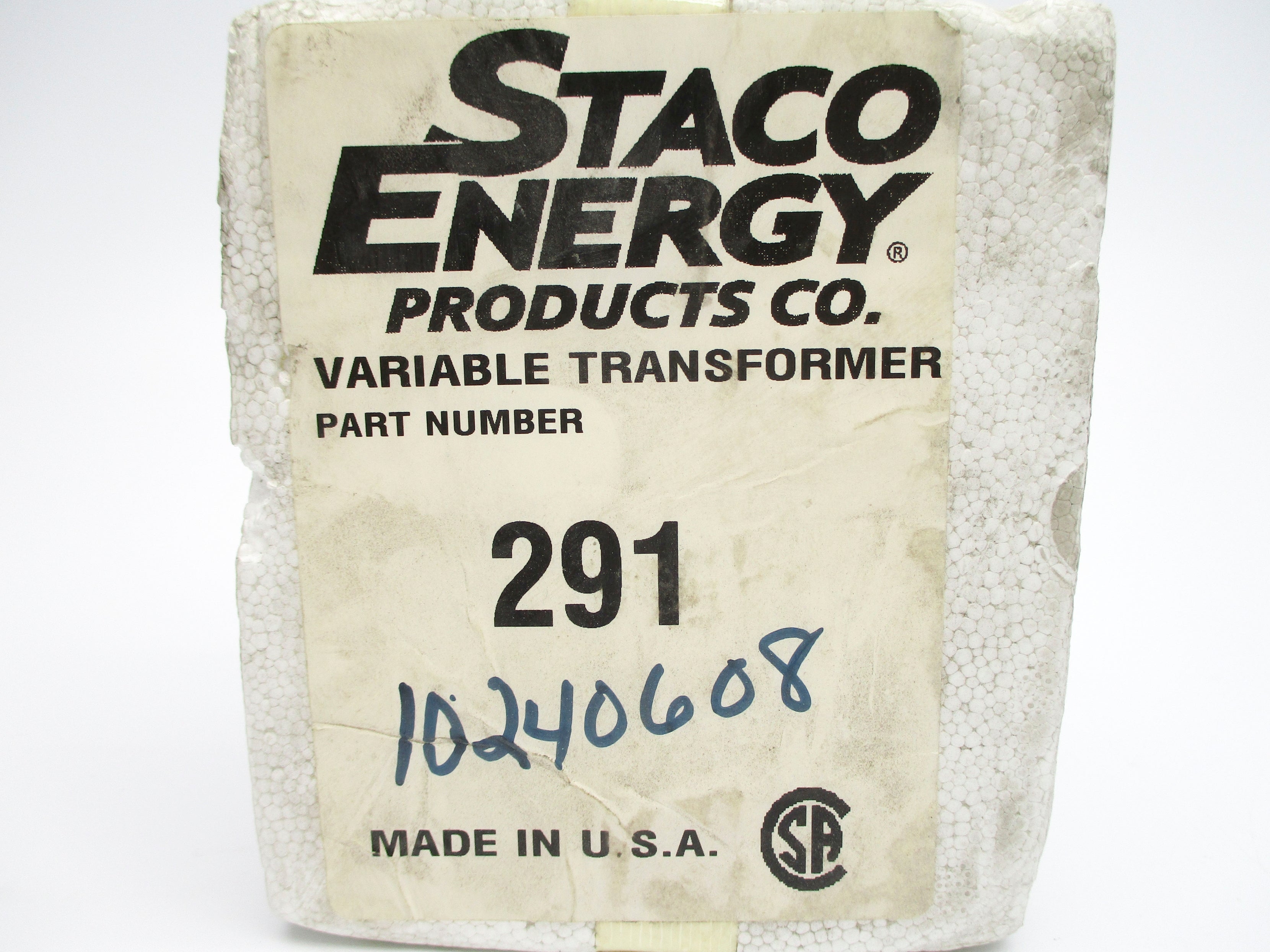 STACO ENERGY 291 NSMP