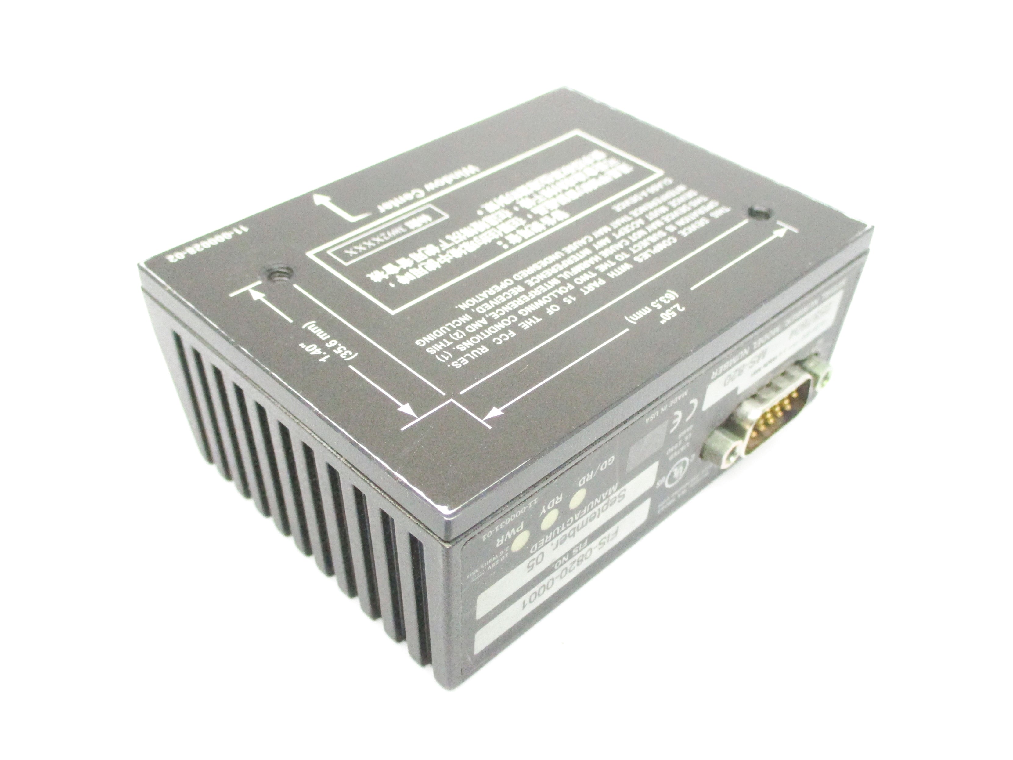 MICROSCAN FIS-0820-0001 NSMP