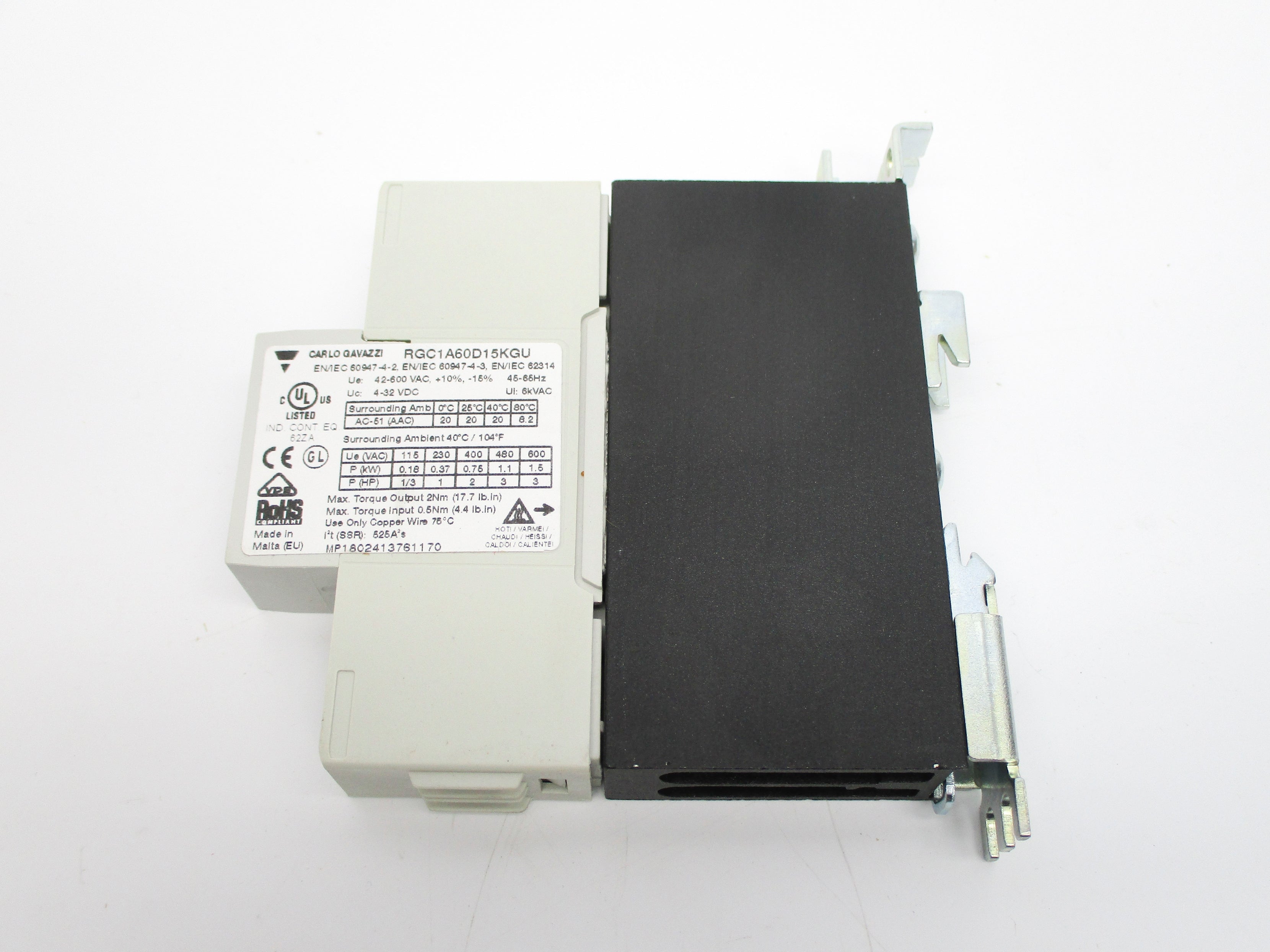 CARLO GAVAZZI RGC1A60D15KGU 600V 20A NSMP