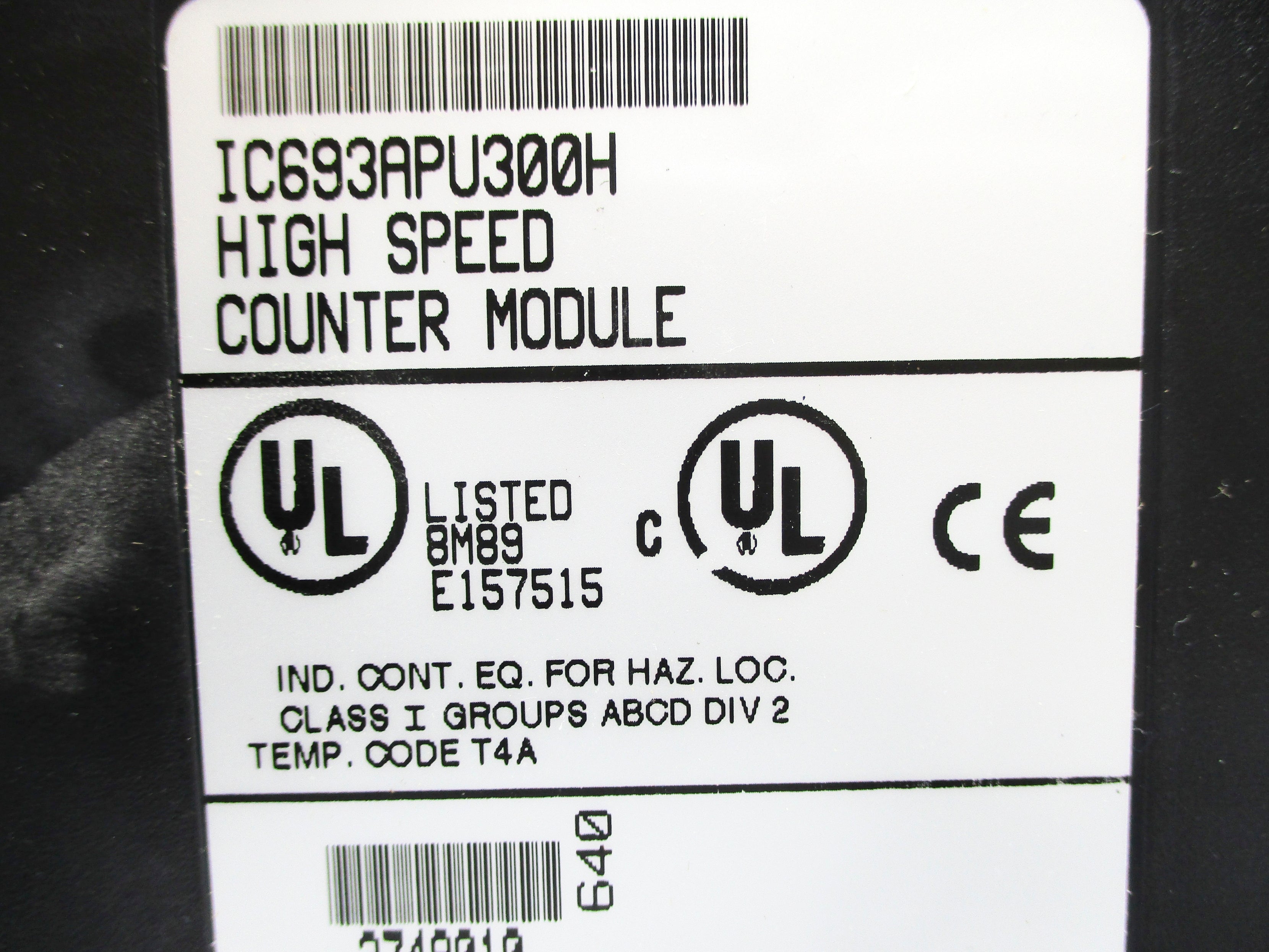 GE FANUC IC693APU300H NSNP