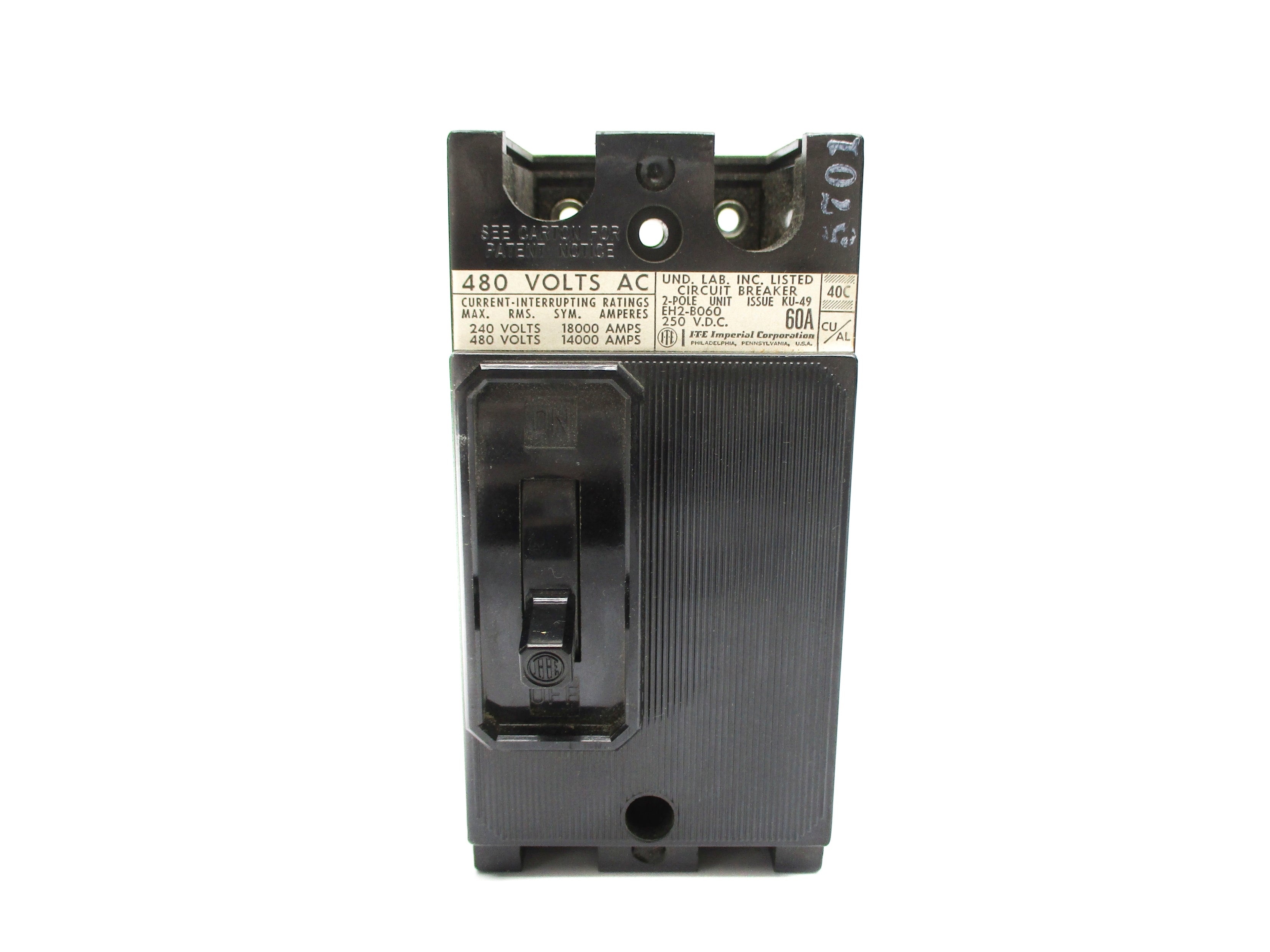 ITE EH2-B060 480VAC 60A NSNP