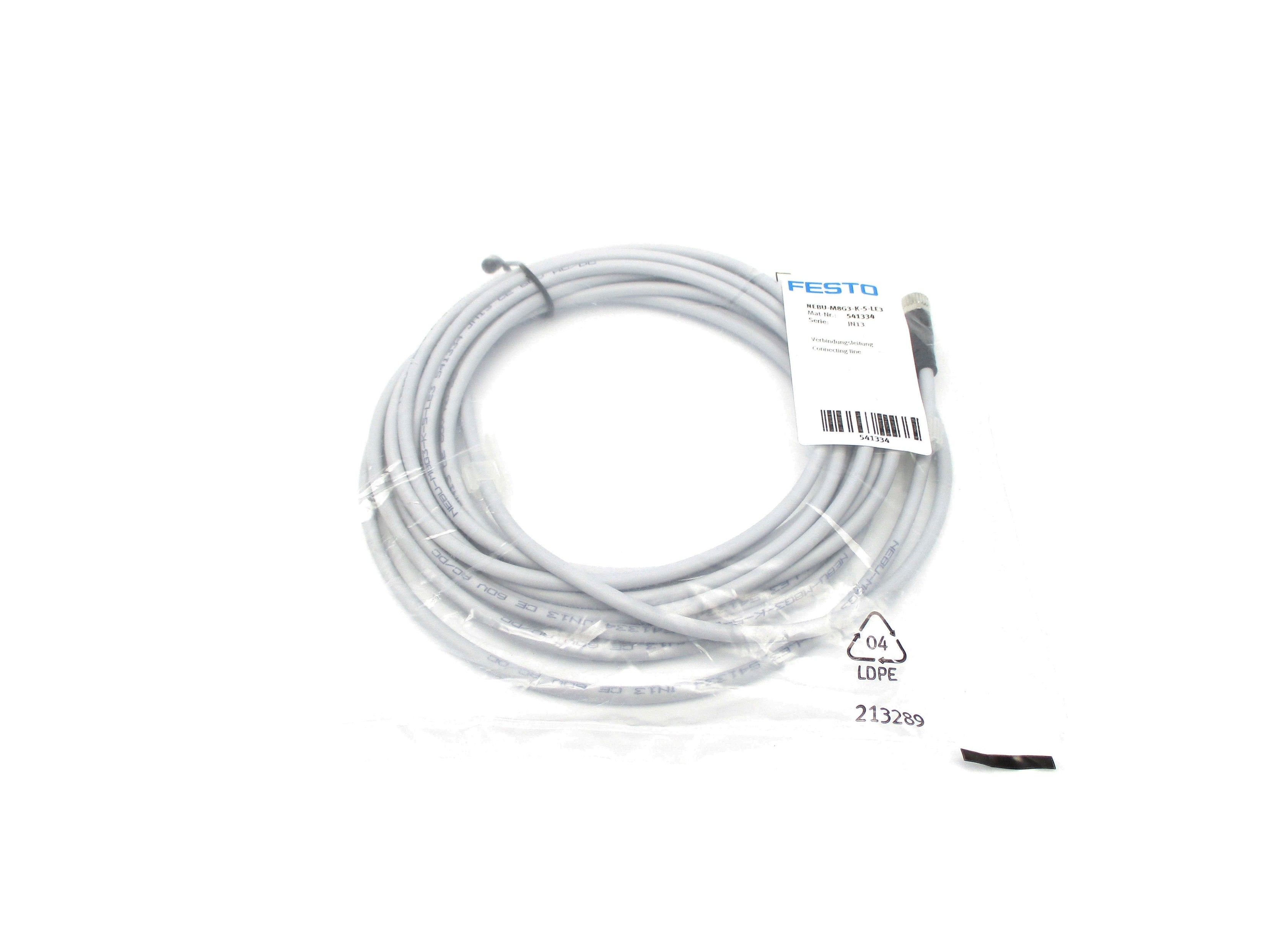 FESTO NEBU-M8G3-K-5-LE3 541334 NSMP