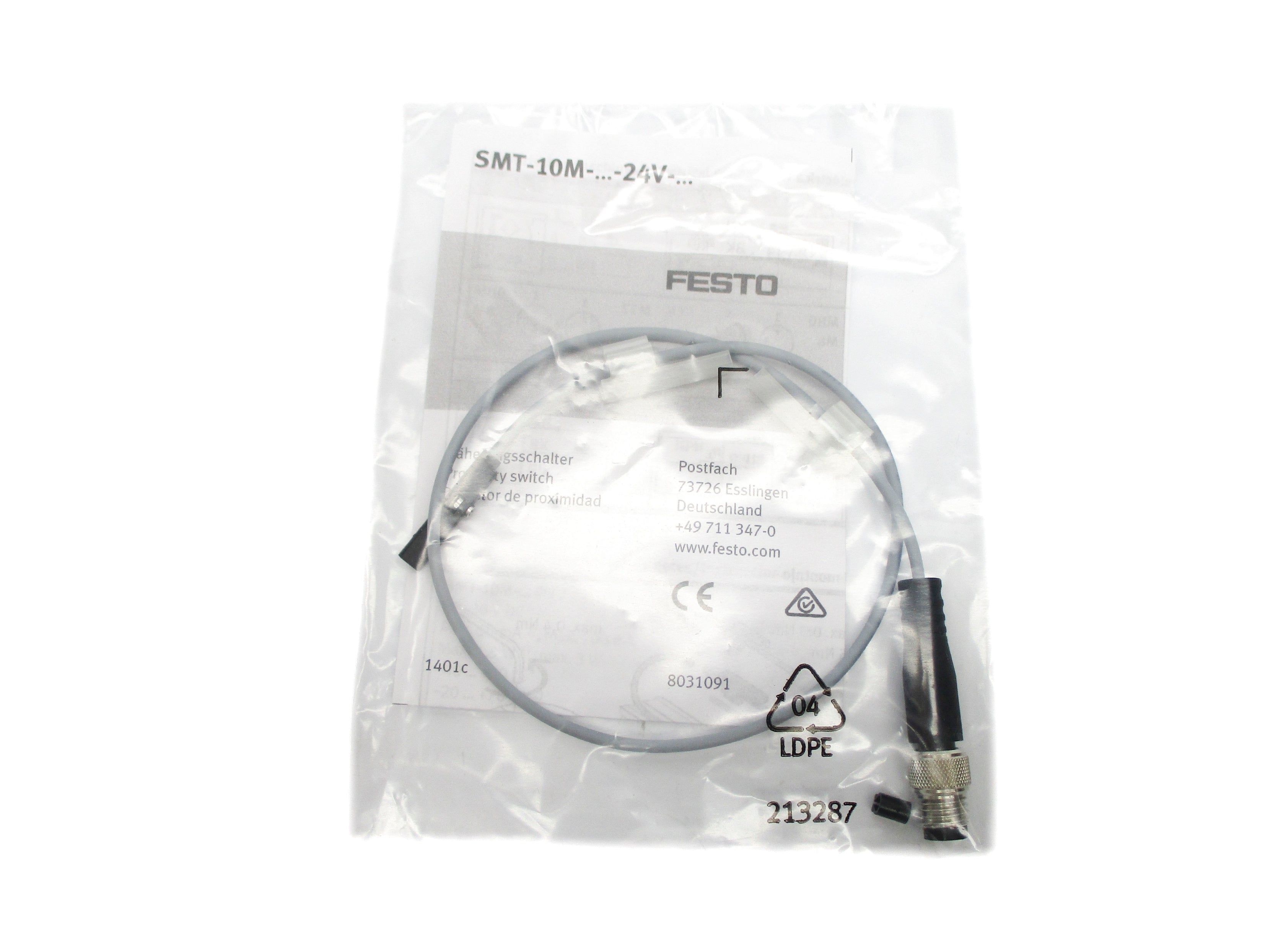 FESTO SMT-10M-PS-24V-E-0.3-Q-M8D 551376 NSMP
