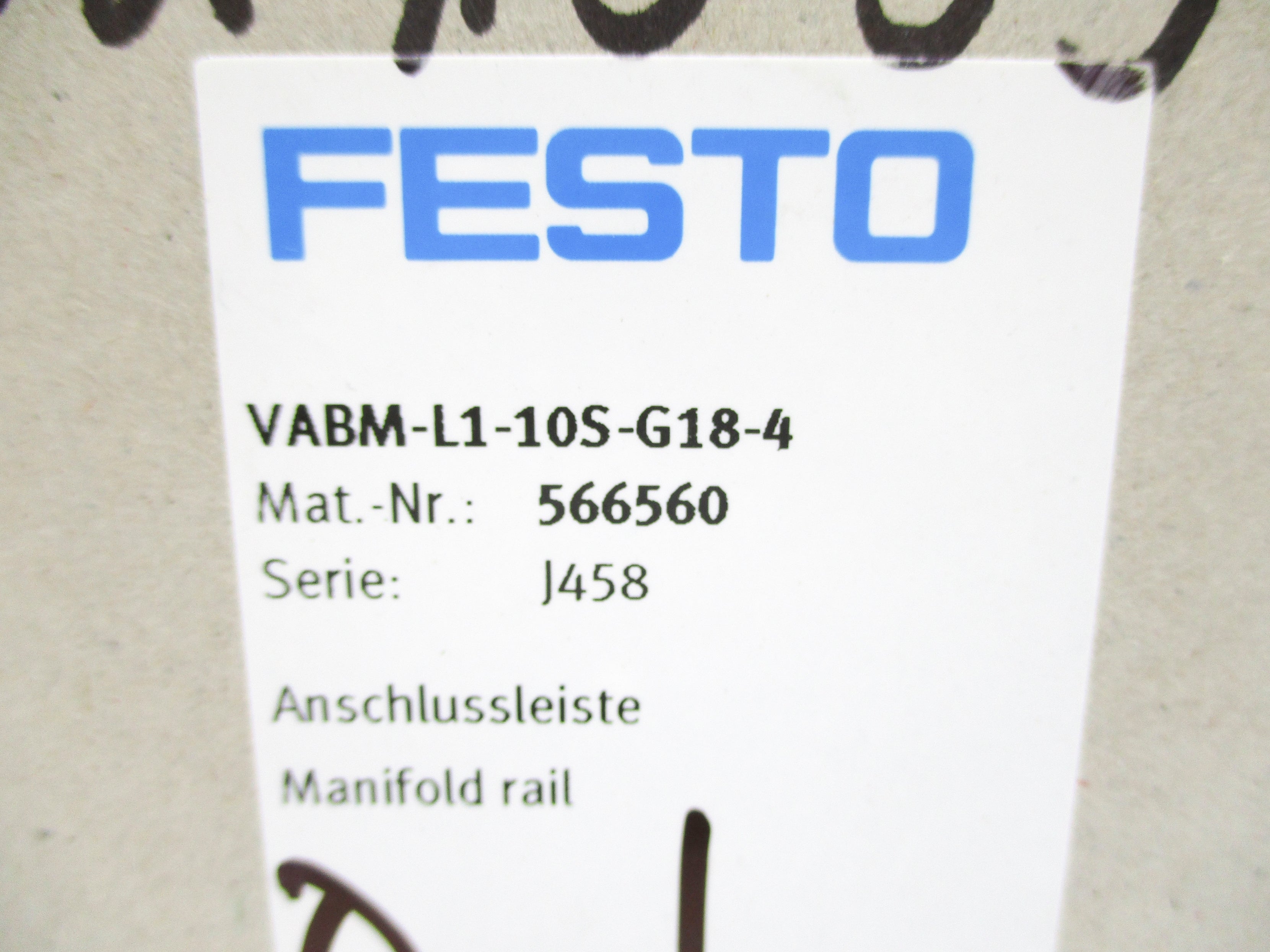 FESTO VABM-L1-10S-G18-4 NSFS