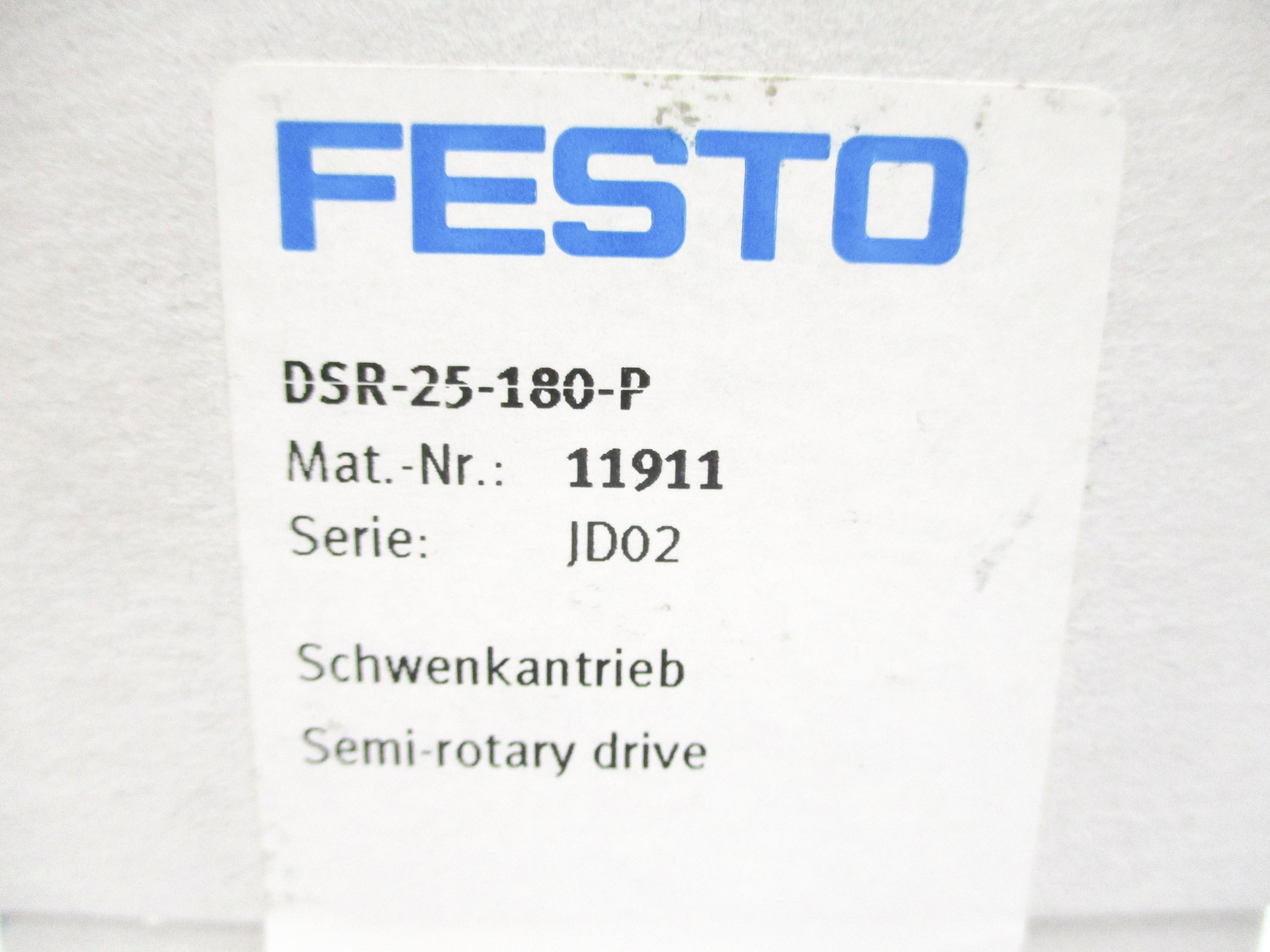 FESTO DSR-25-180-P 11911 NSFS