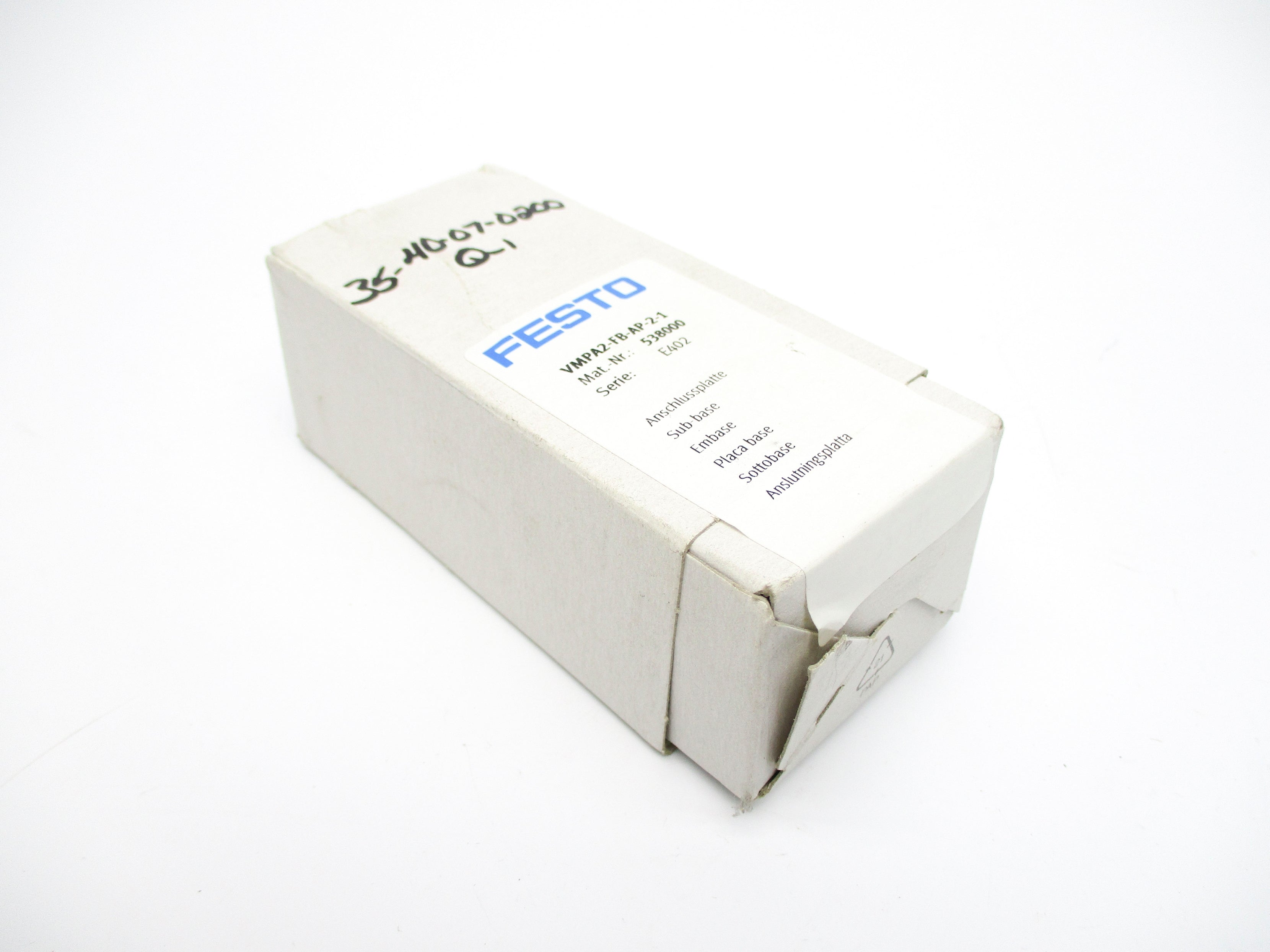 FESTO VMPA2-FB-AP-2-1 NSFS