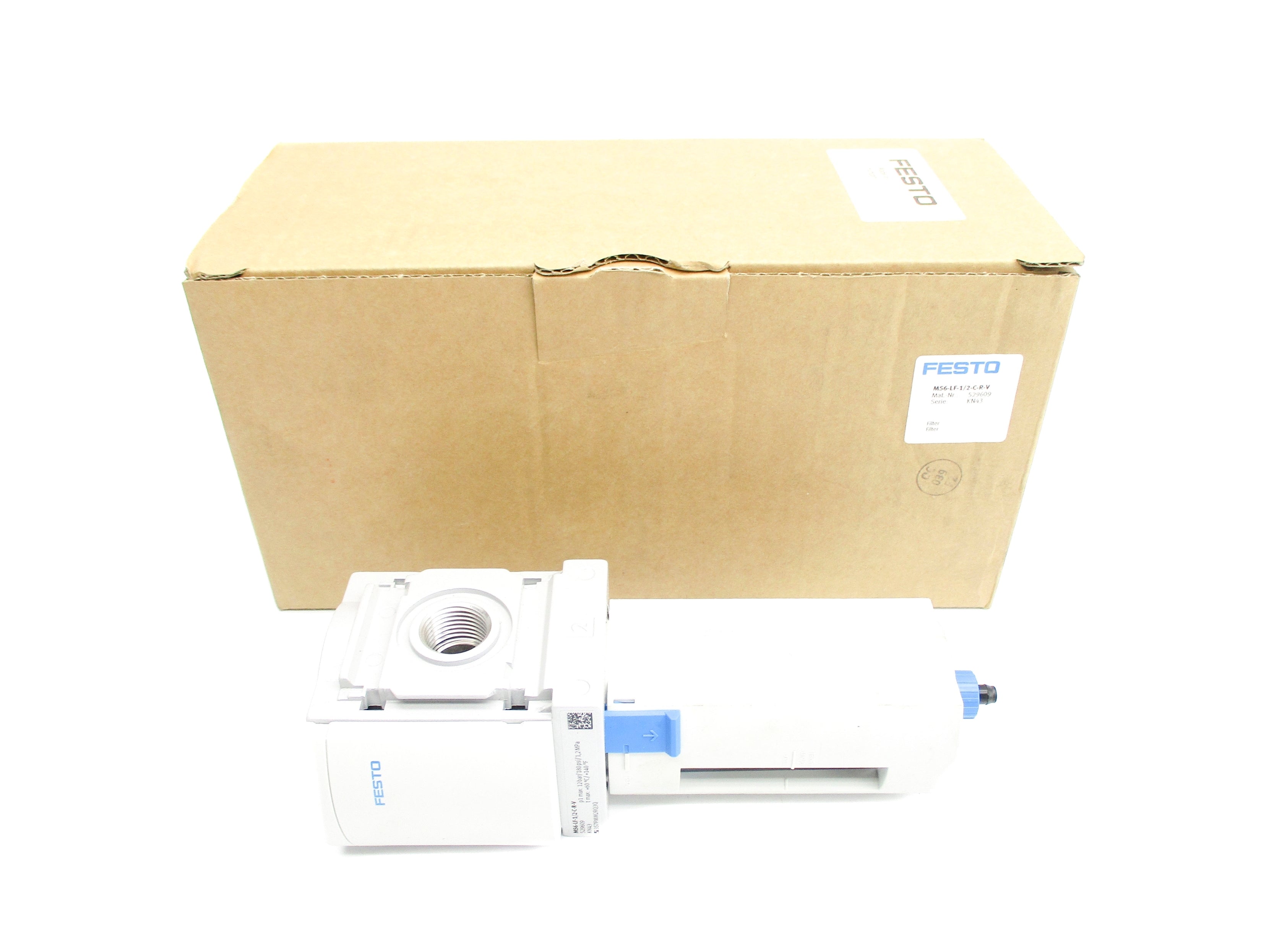 FESTO MS6-LF-1/2-C-R-V 180PSI NSMP