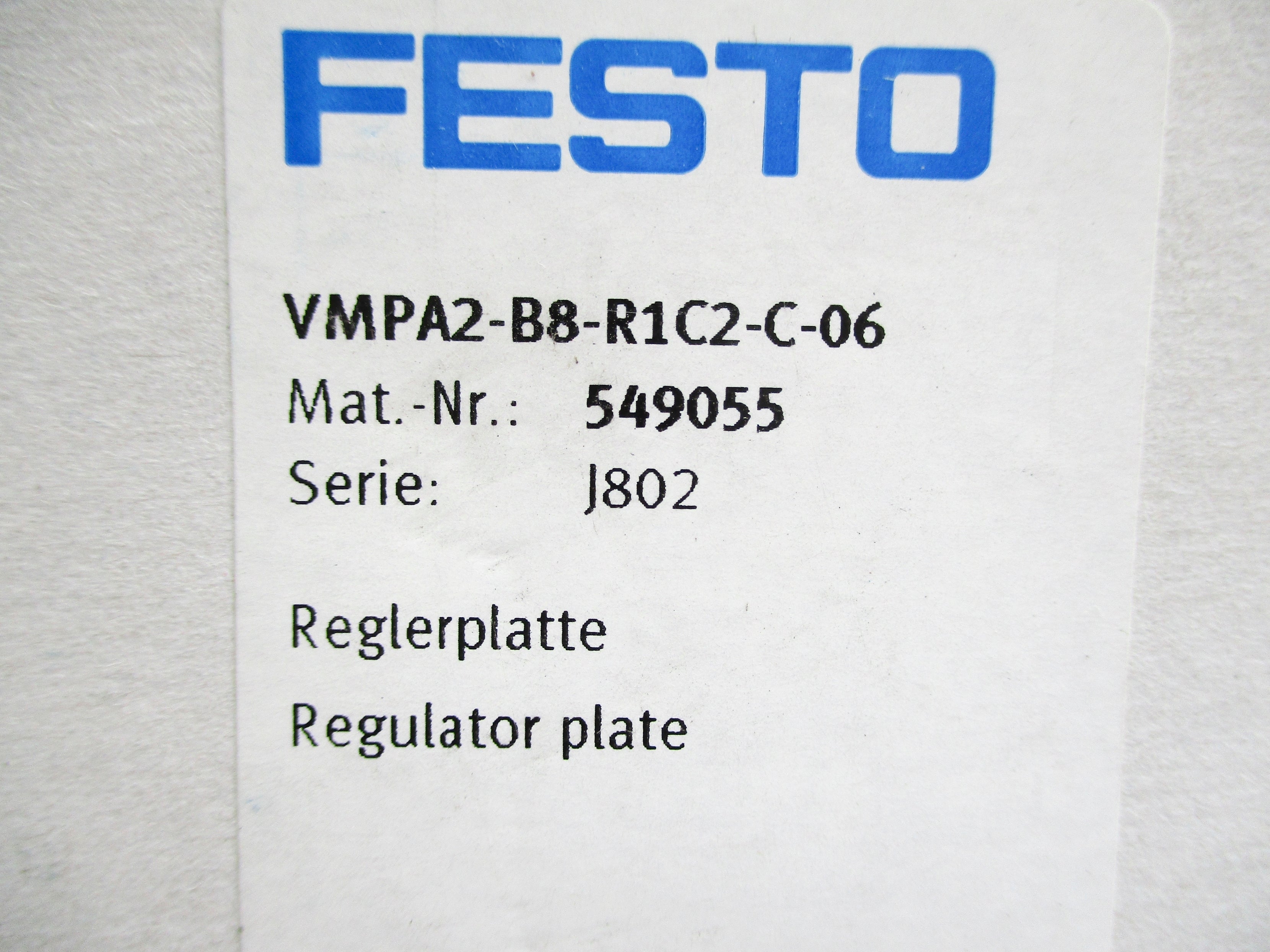 FESTO VMPA2-B8R1C2-C-06 NSMP
