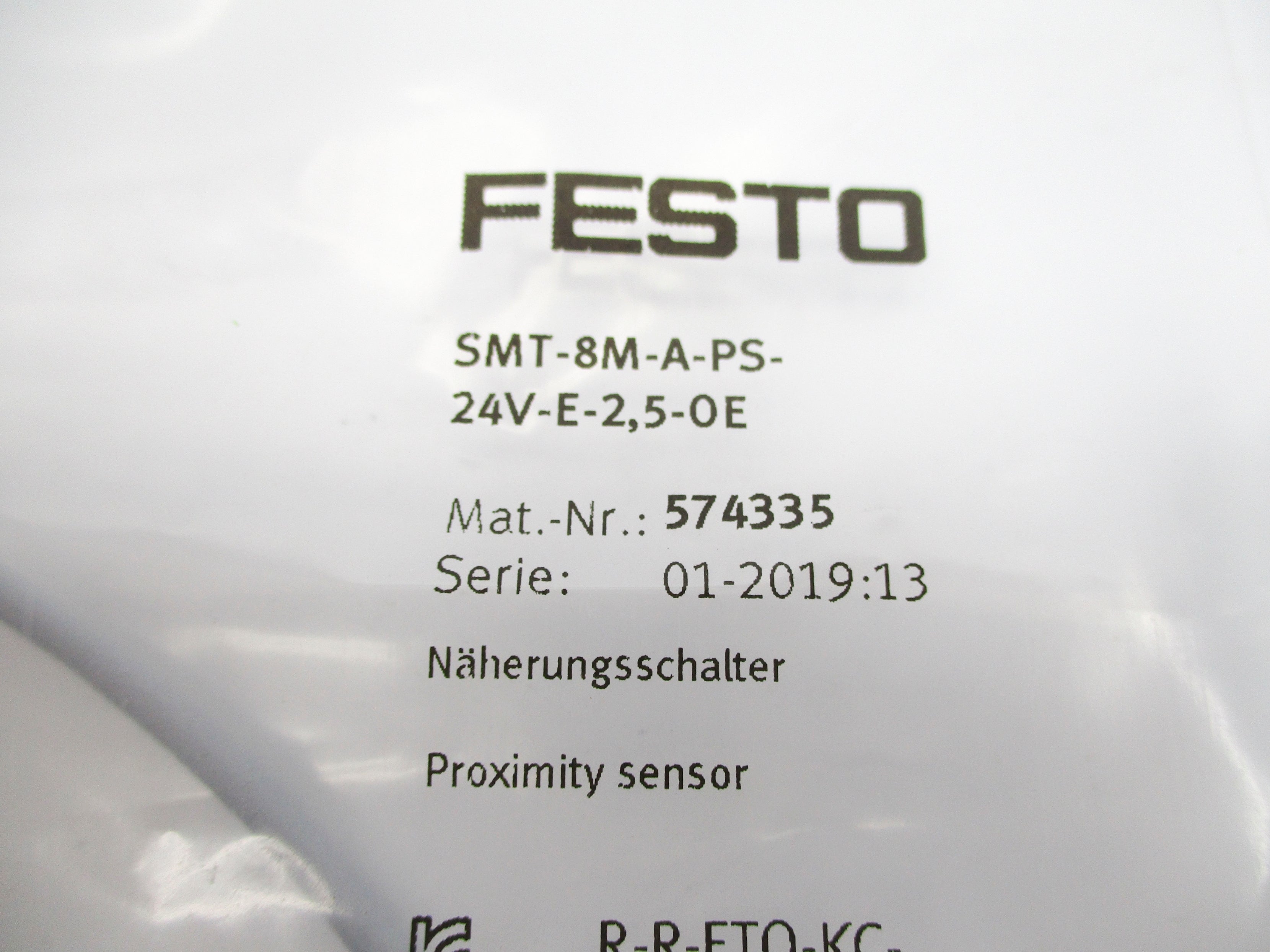 FESTO SMT-8M-A-PS-24V-E-2,5-0E 574335 NSMP