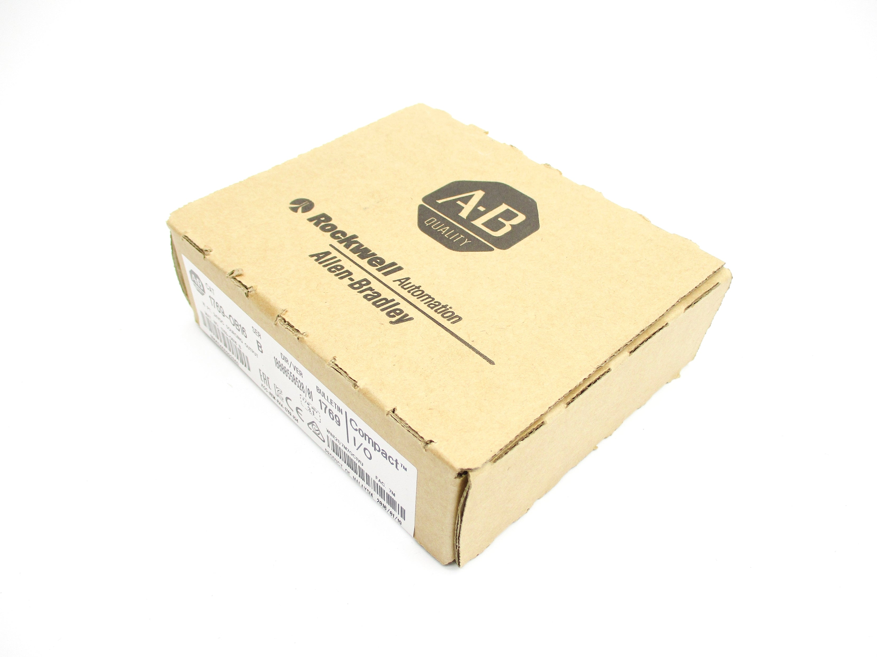 ALLEN BRADLEY 1769-OB16 SER. B F/W 3.1 DATE: 2016 NSFS