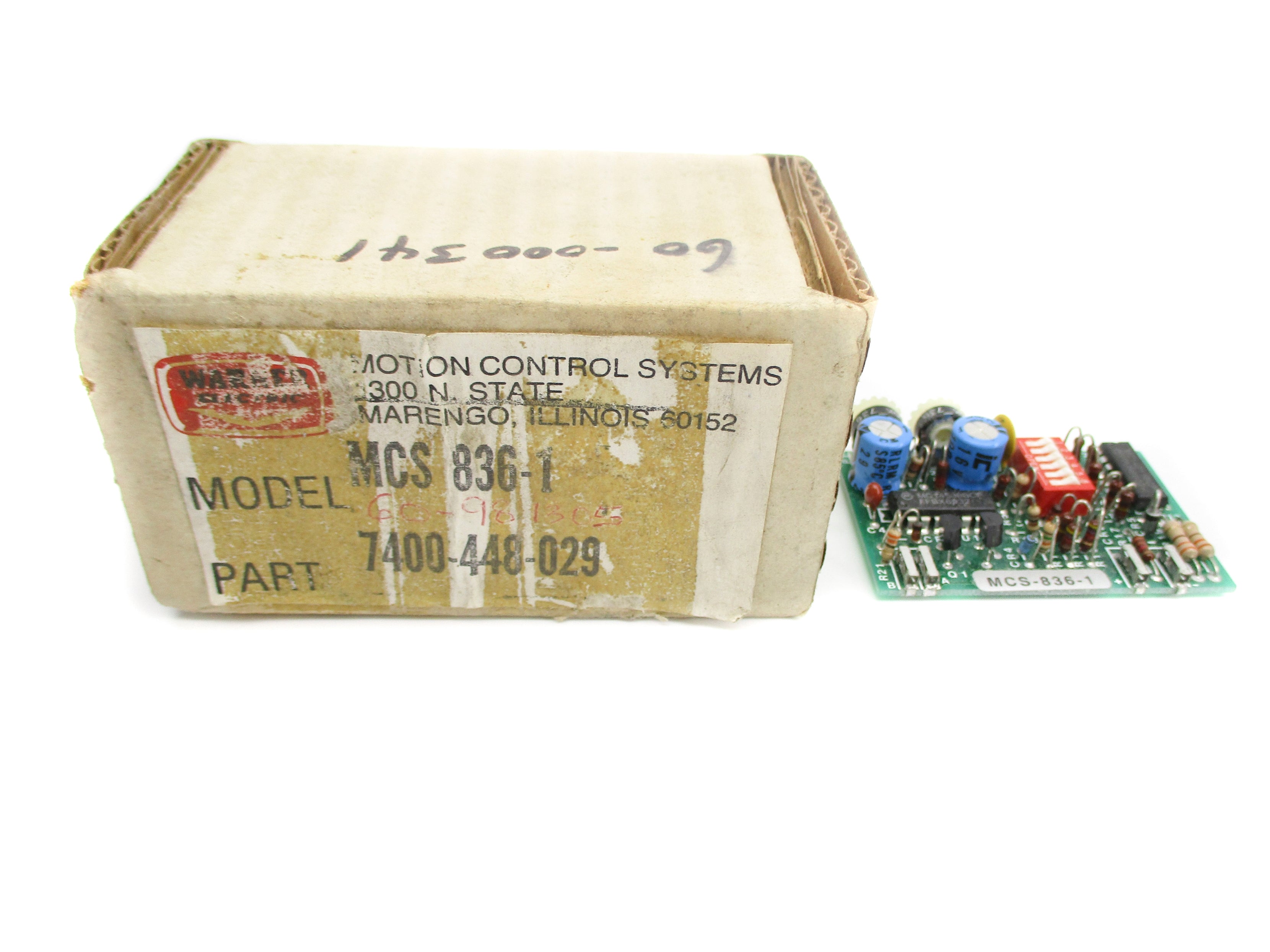 WARNER MCS-836-1 7400-448-029 NSMP