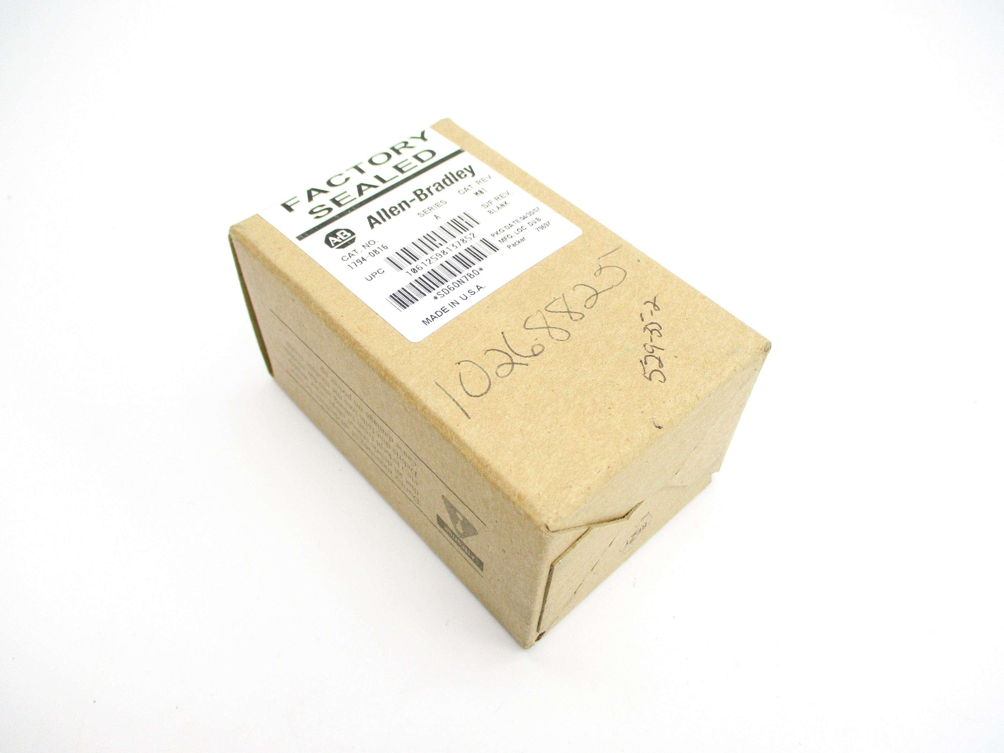 ALLEN BRADLEY 1794-OB16 SER. A DATE: 2007 NSFS