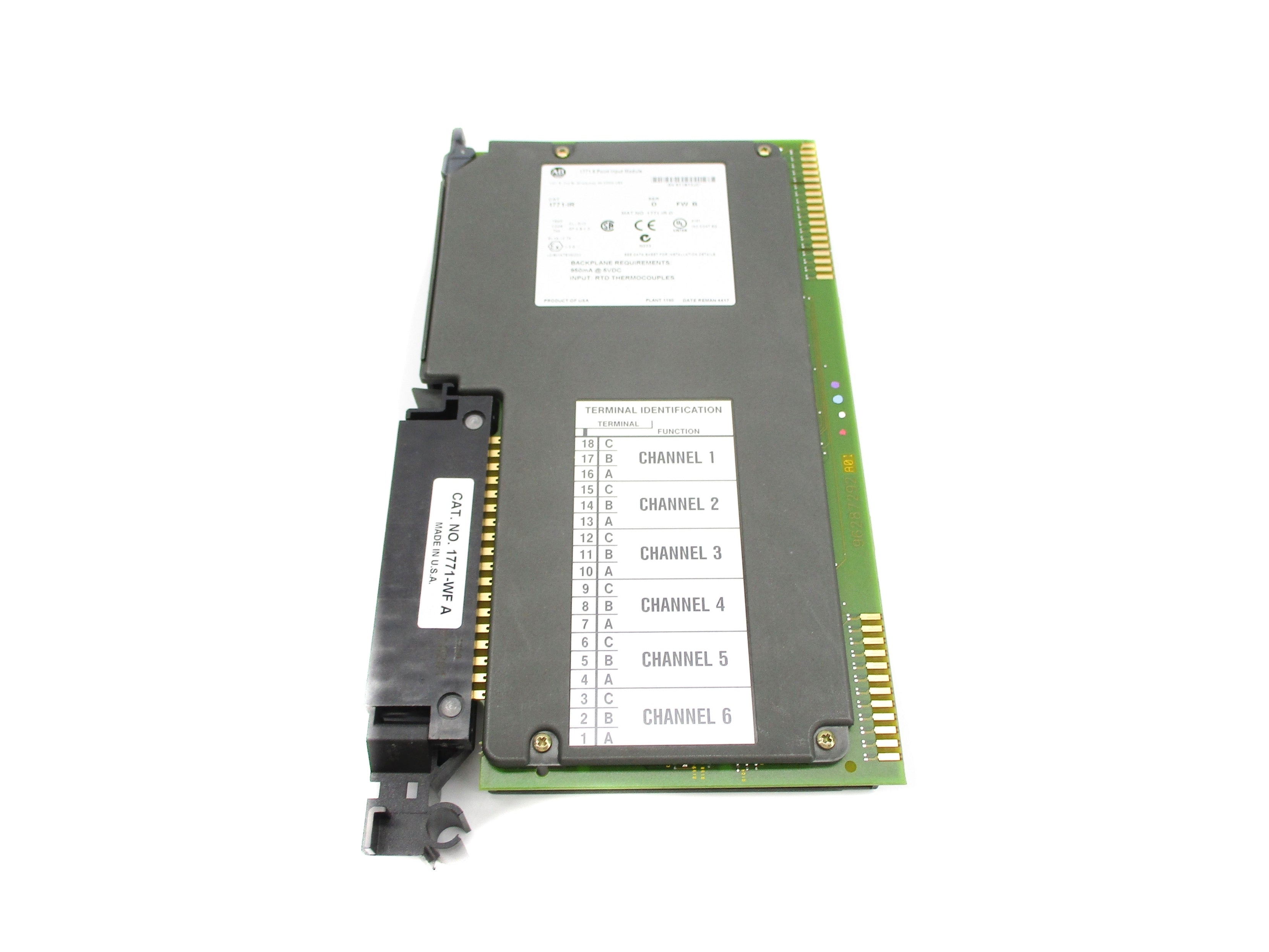 ALLEN BRADLEY 1771-IR SER. D F/W B UNMP