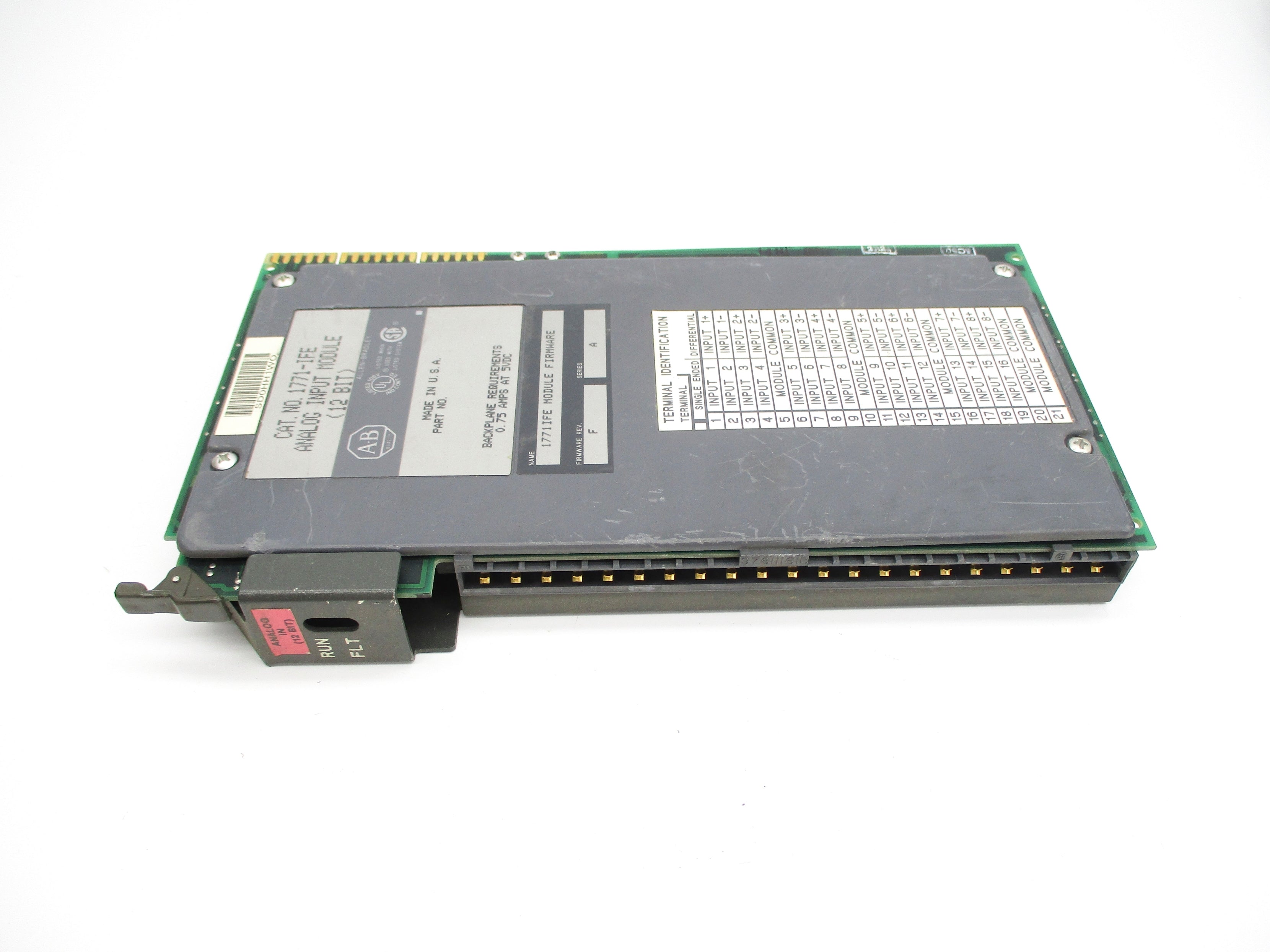 ALLEN BRADLEY 1771-IFE SER. A F/W F UNMP